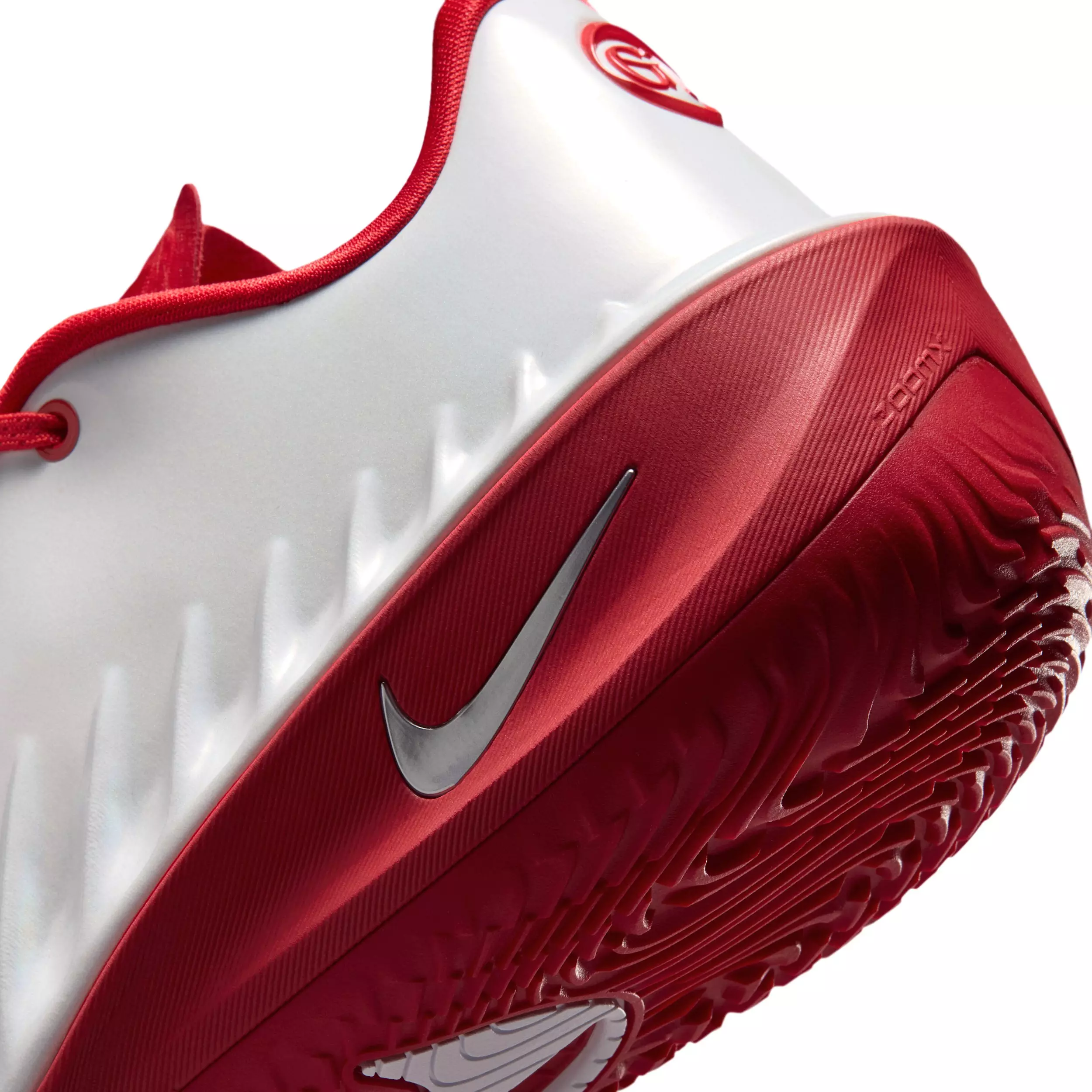 Nike G.T. Cut 4 "White/University Red/Metallic Silver" Men's Basketball Shoe - WHITE/RED/SILVER
