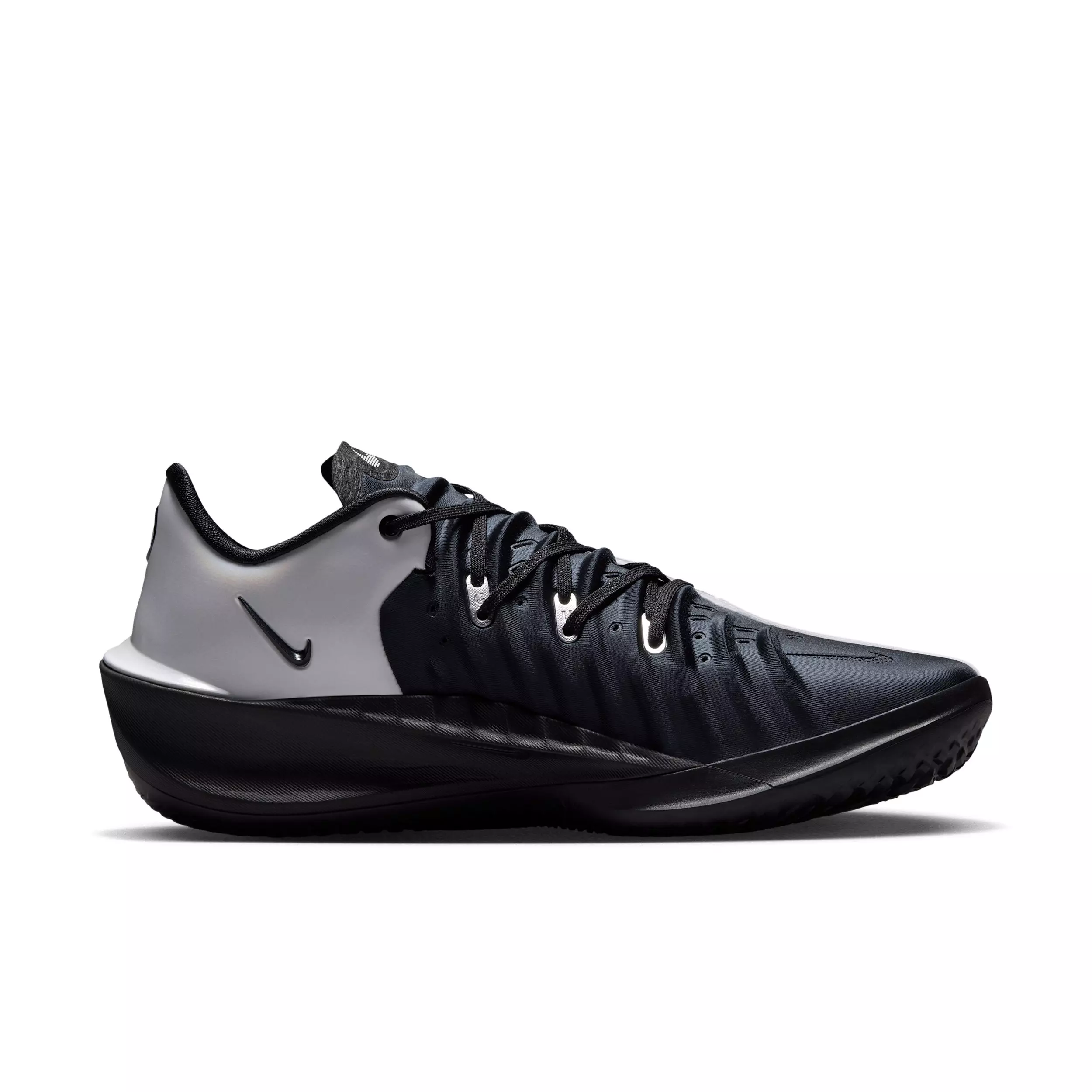 Nike G.T. Cut 4 "White/Black/Metallic Silver" Men's Basketball Shoe - WHITE/BLACK/SILVER