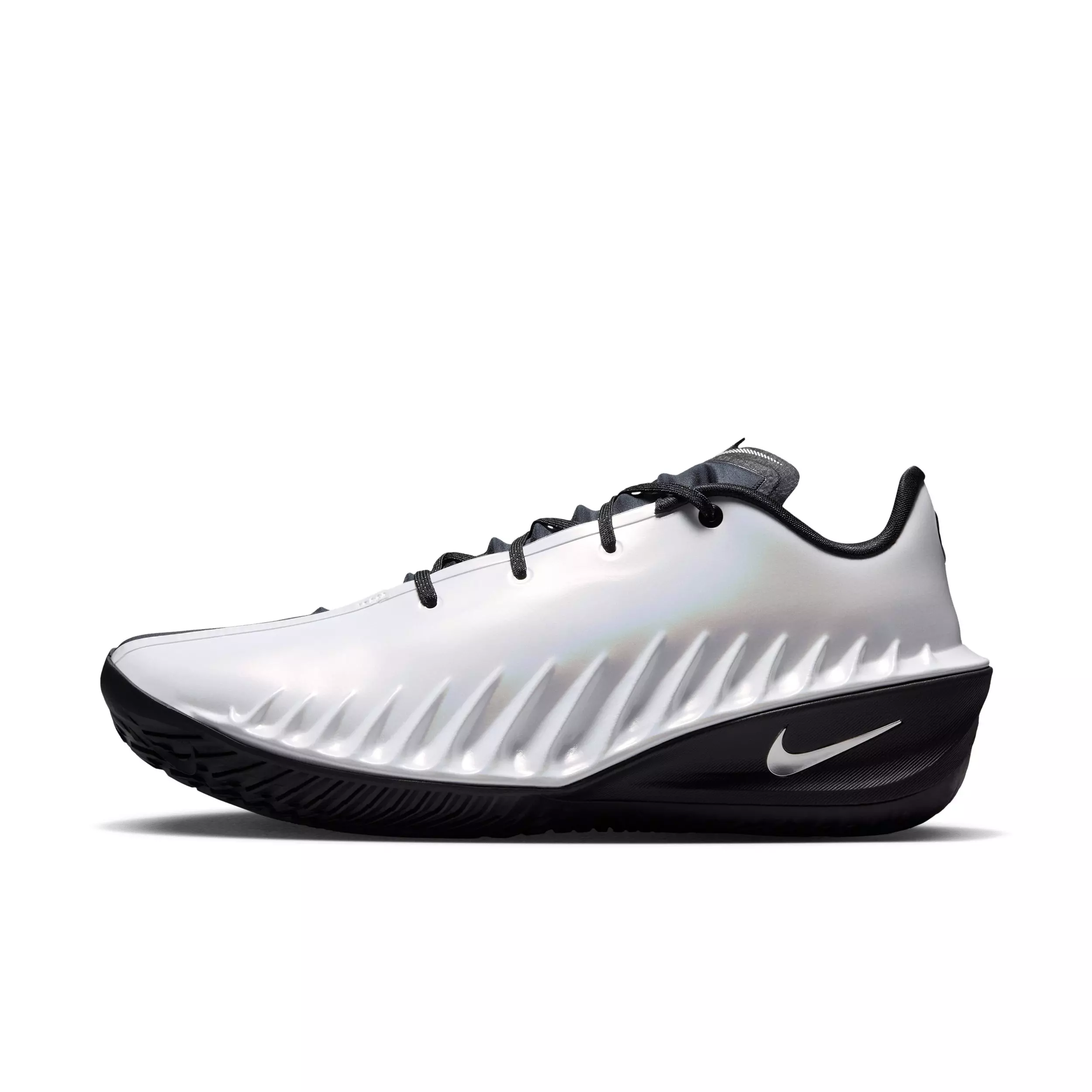 Nike G.T. Cut 4 "White/Black/Metallic Silver" Men's Basketball Shoe - WHITE/BLACK/SILVER