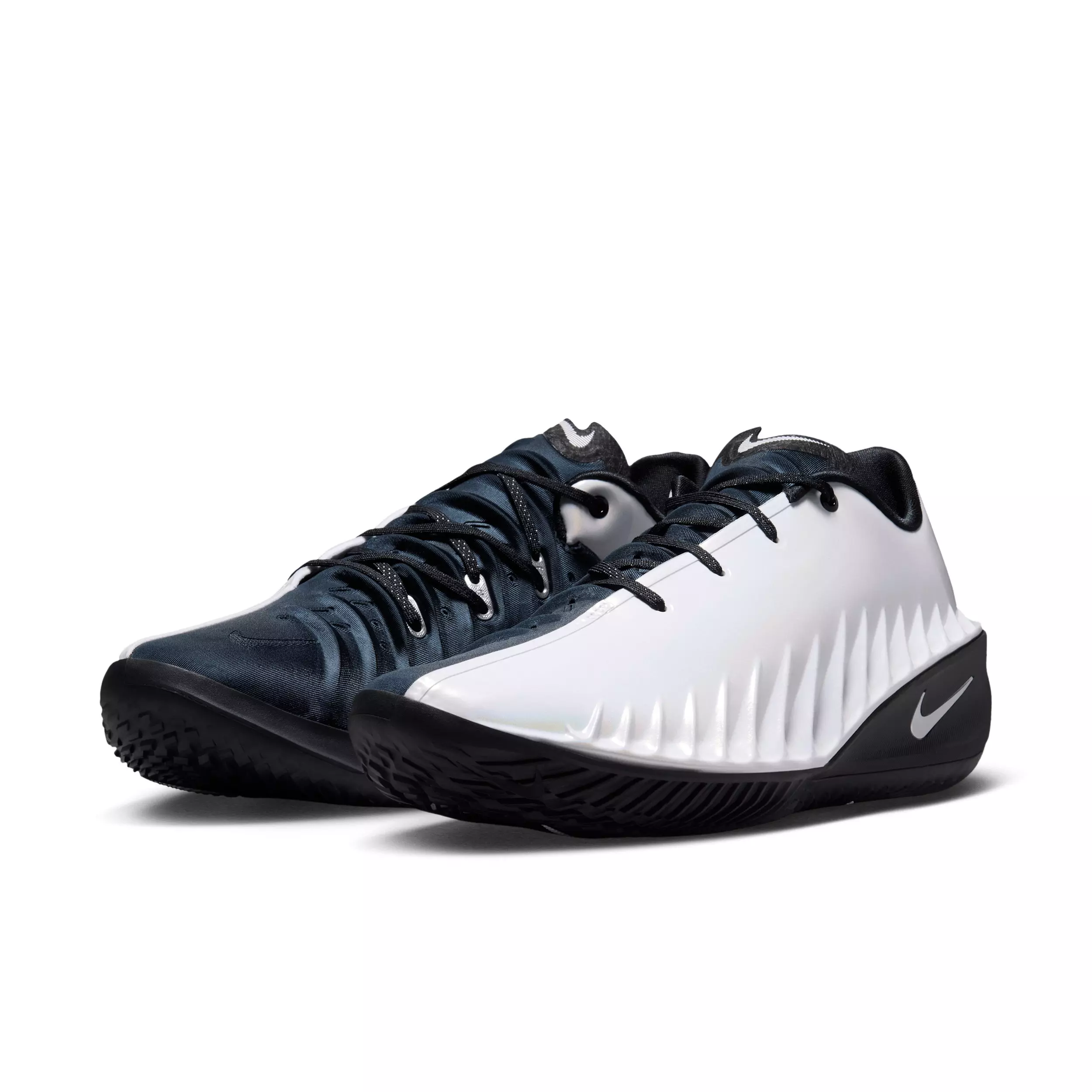 Nike G.T. Cut 4 "White/Black/Metallic Silver" Men's Basketball Shoe - WHITE/BLACK/SILVER