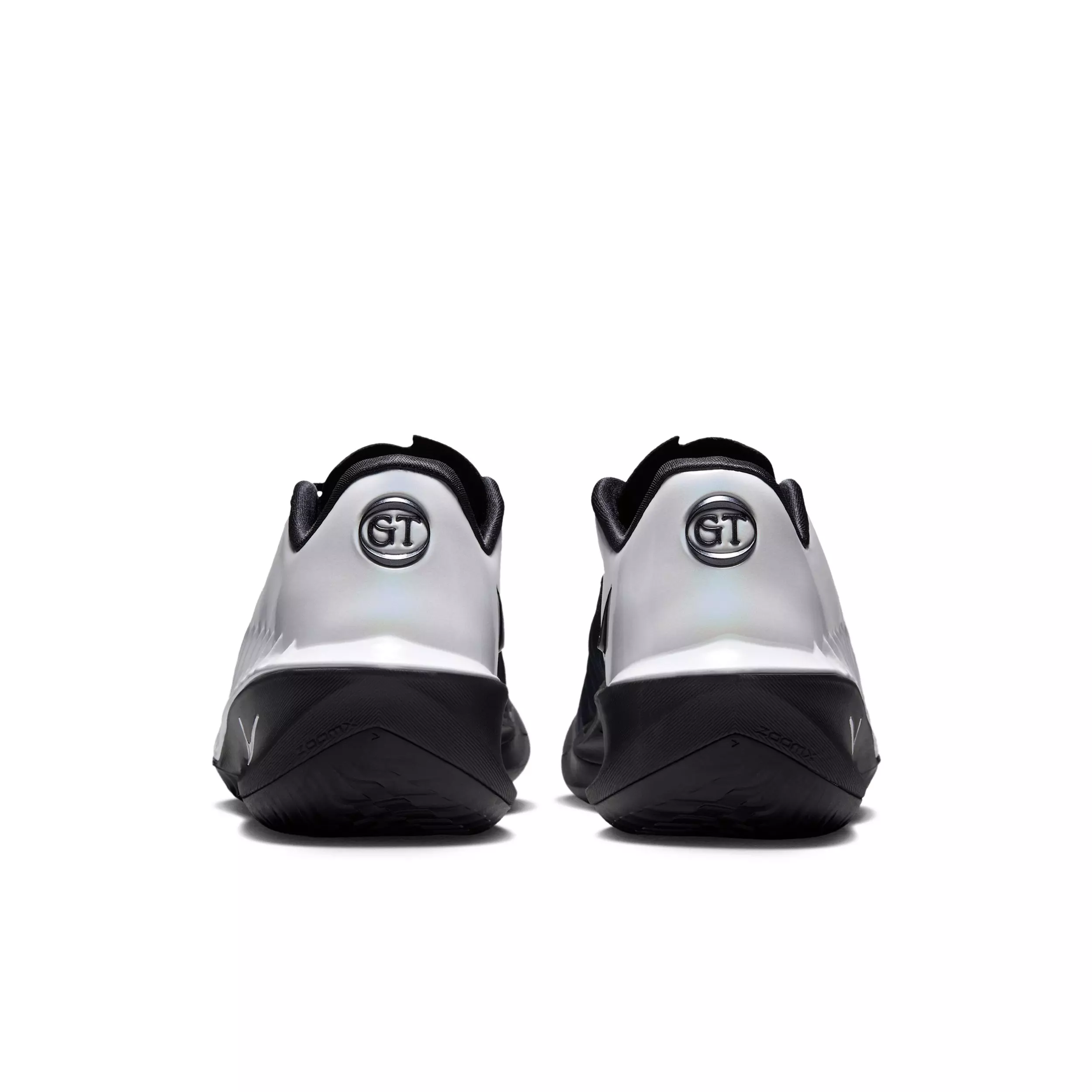Nike G.T. Cut 4 "White/Black/Metallic Silver" Men's Basketball Shoe - WHITE/BLACK/SILVER