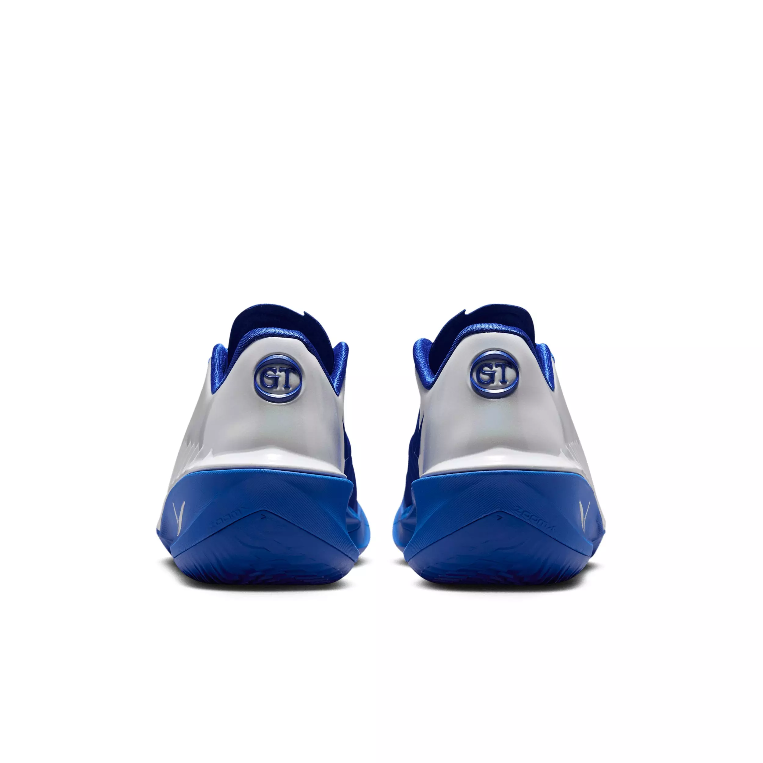 Nike G.T. Cut 4 "White/Game Royal/Metallic Silver" Men's Basketball Shoe - WHITE/ROYAL/SILVER
