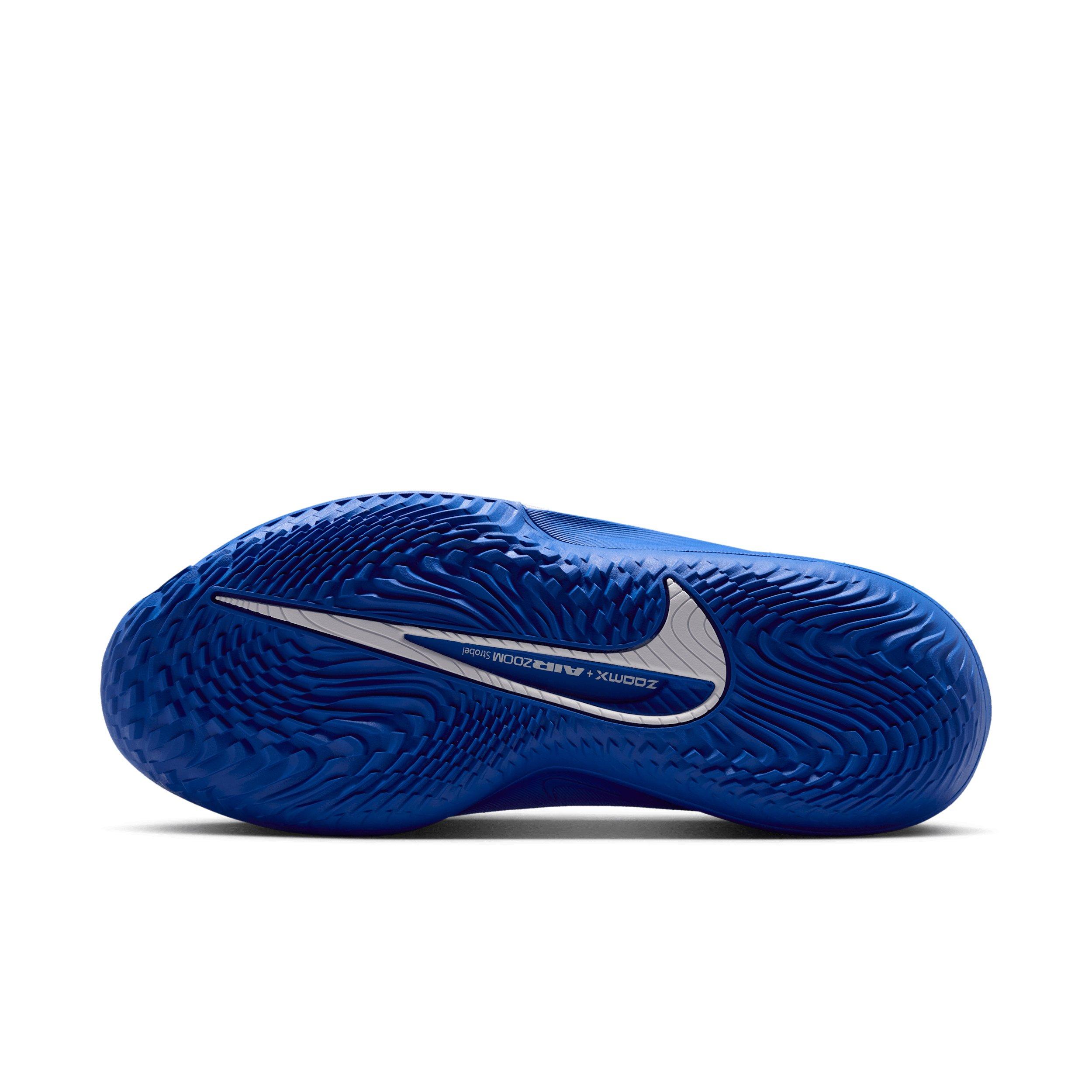 Nike G.T. Cut 4 "White/Game Royal/Metallic Silver" Men's Basketball Shoe - WHITE/ROYAL/SILVER Thumbnail View 6