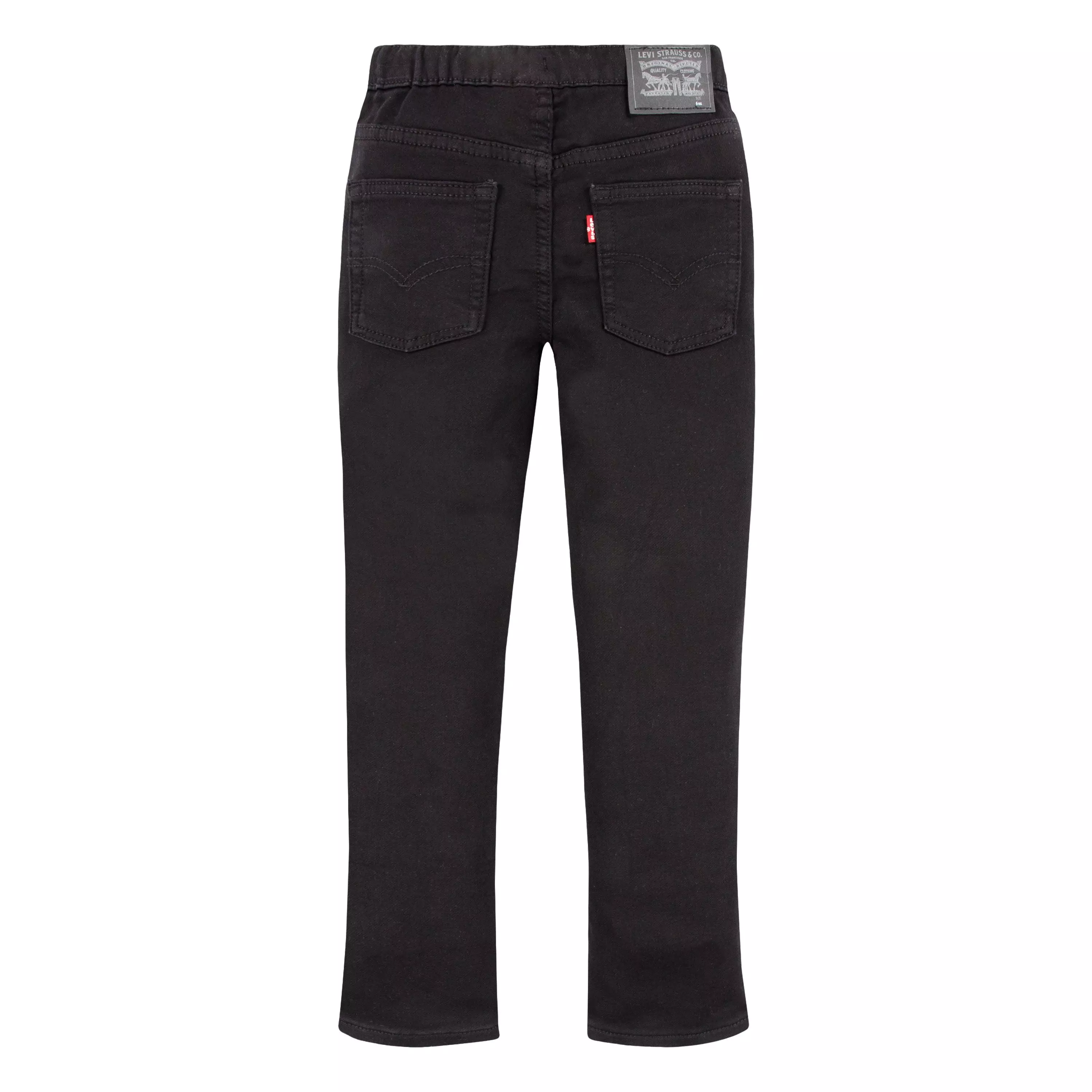 Levi's Little Boys' Skinny Fit Black Wash Pull On Jeans - BLACK