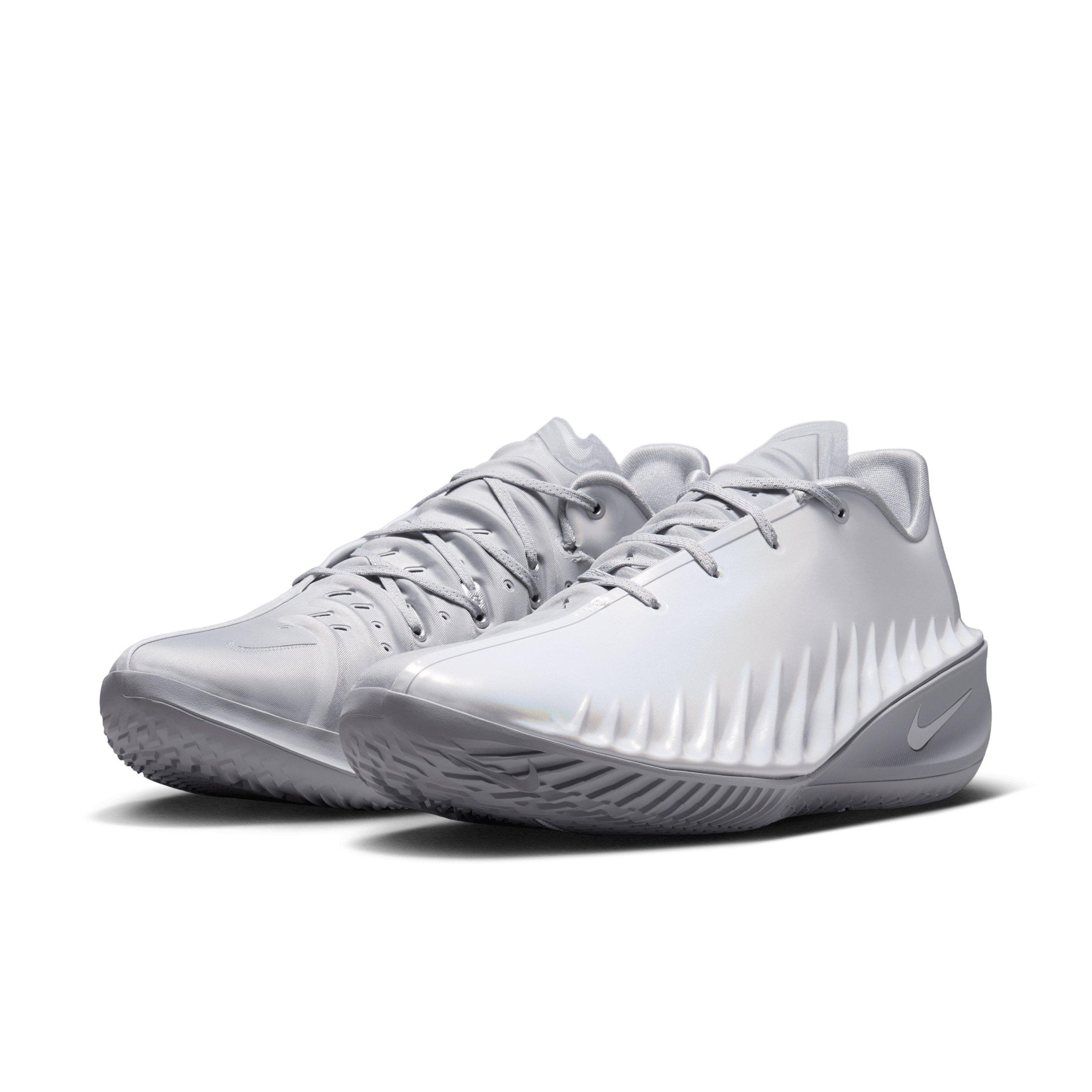 Nike G.T. Cut 4 "White/Wolf Grey/Multi-Color/Metallic Silver" Men's Basketball Shoe - WHITE/GREY/MULTI COLOR/SILVER Thumbnail View 3