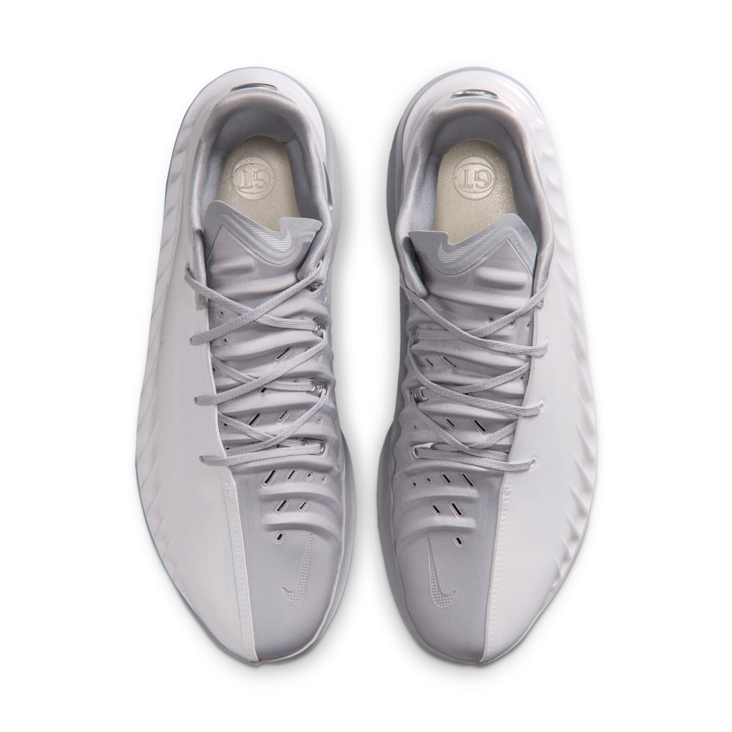Nike G.T. Cut 4 "White/Wolf Grey/Multi-Color/Metallic Silver" Men's Basketball Shoe - WHITE/GREY/MULTI COLOR/SILVER Thumbnail View 4