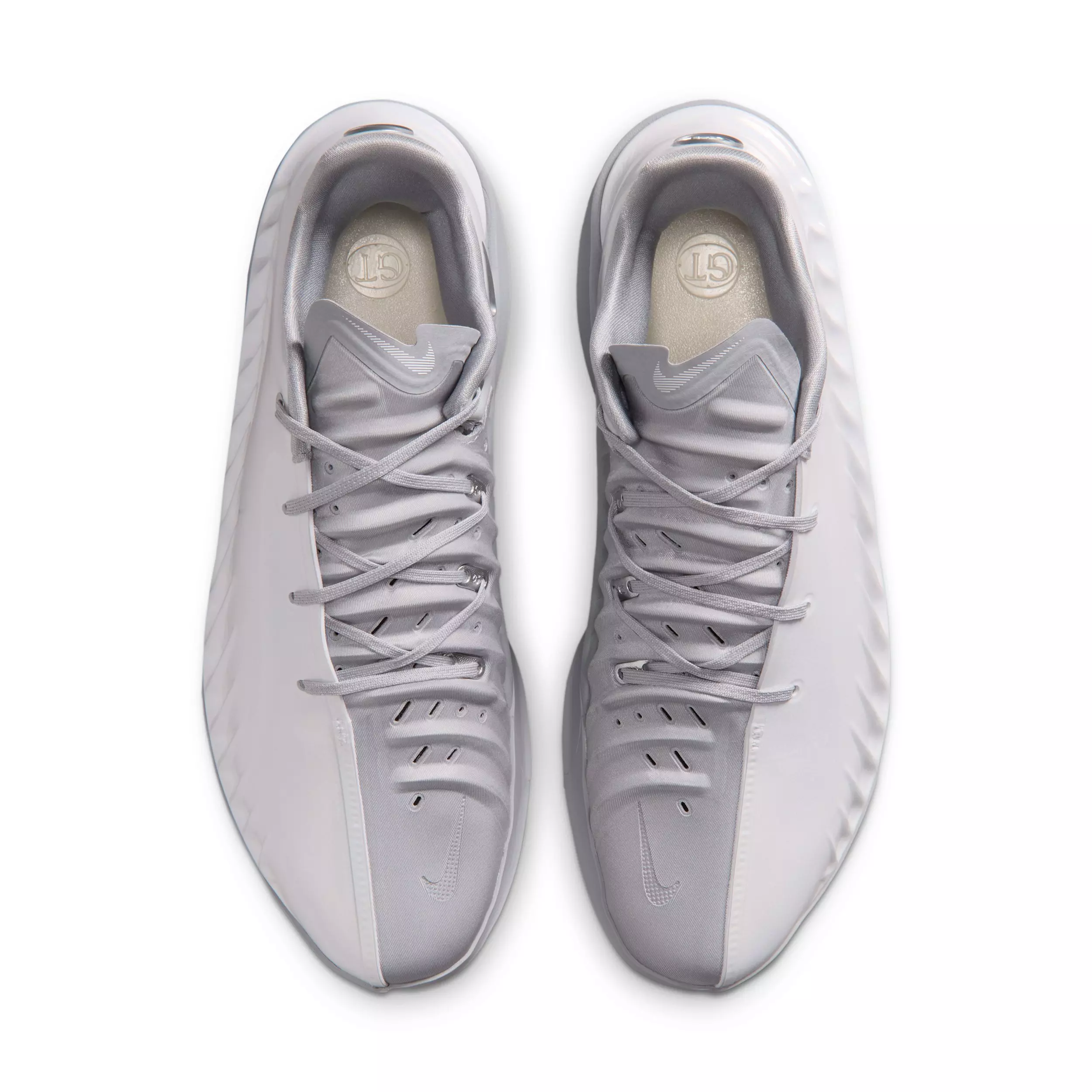 Nike G.T. Cut 4 "White/Wolf Grey/Multi-Color/Metallic Silver" Men's Basketball Shoe - WHITE/GREY/MULTI COLOR/SILVER