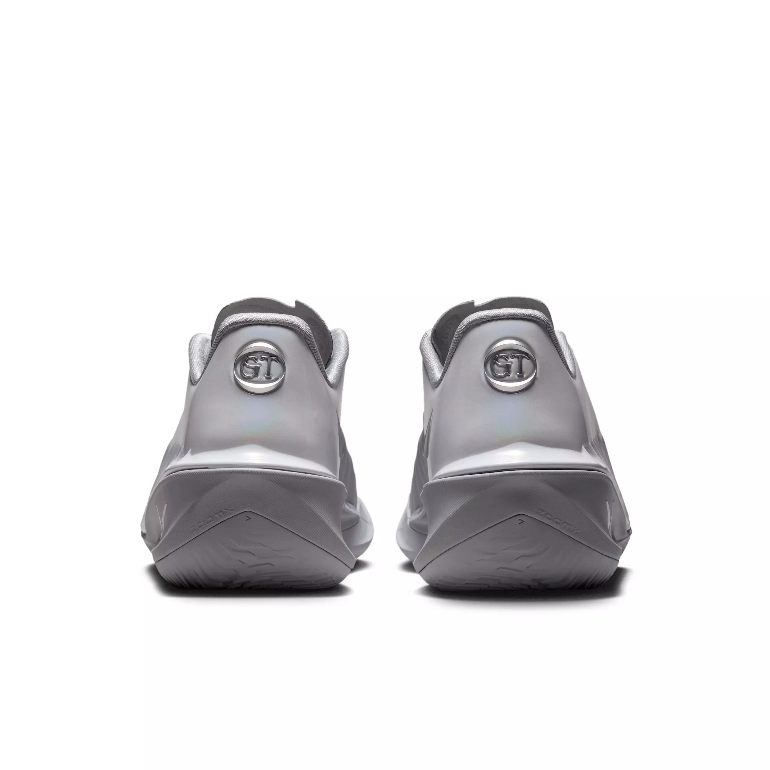 Nike G.T. Cut 4 "White/Wolf Grey/Multi-Color/Metallic Silver" Men's Basketball Shoe - WHITE/GREY/MULTI COLOR/SILVER