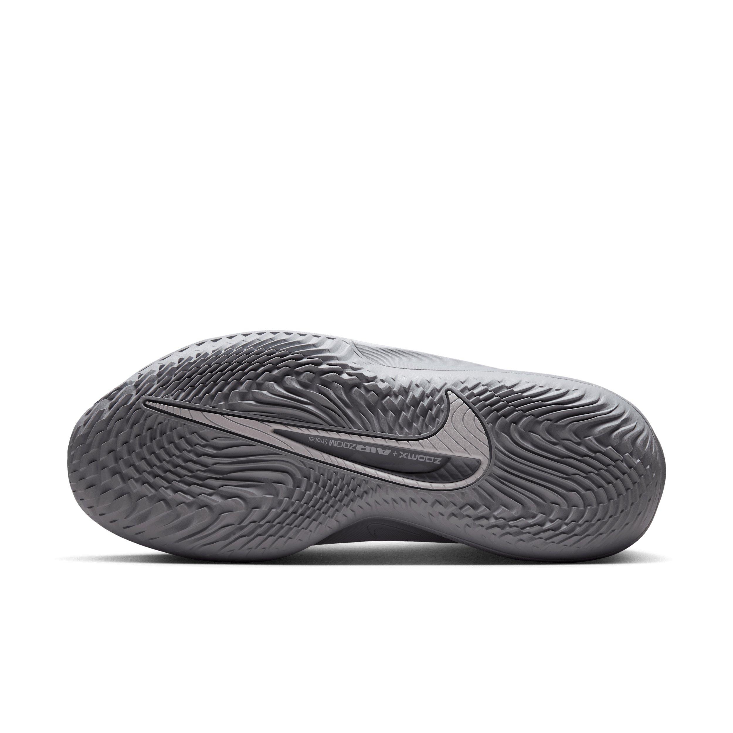 Nike G.T. Cut 4 "White/Wolf Grey/Multi-Color/Metallic Silver" Men's Basketball Shoe - WHITE/GREY/MULTI COLOR/SILVER Thumbnail View 6