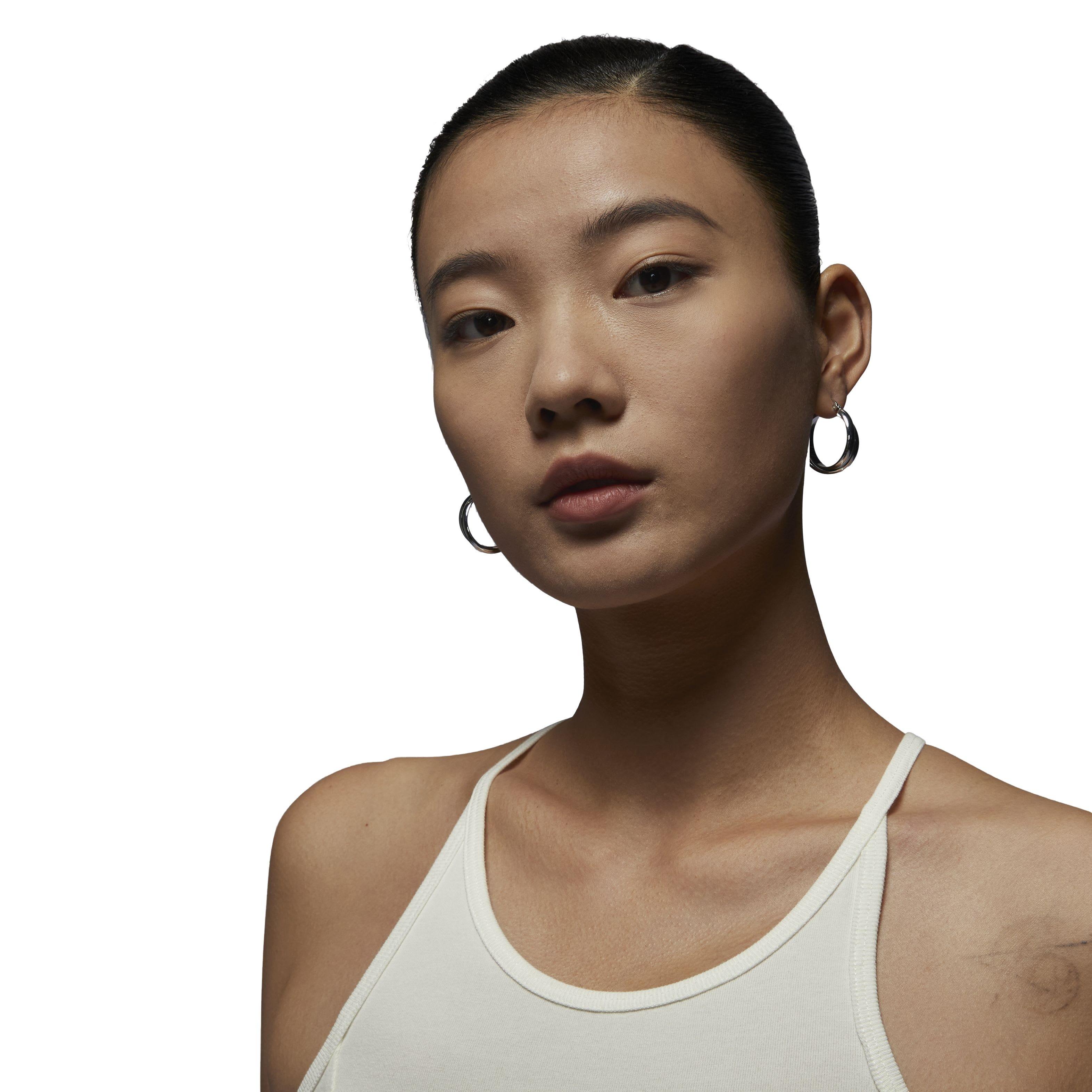 Jordan Women's Slim Knit Dress - WHITE Thumbnail View 3