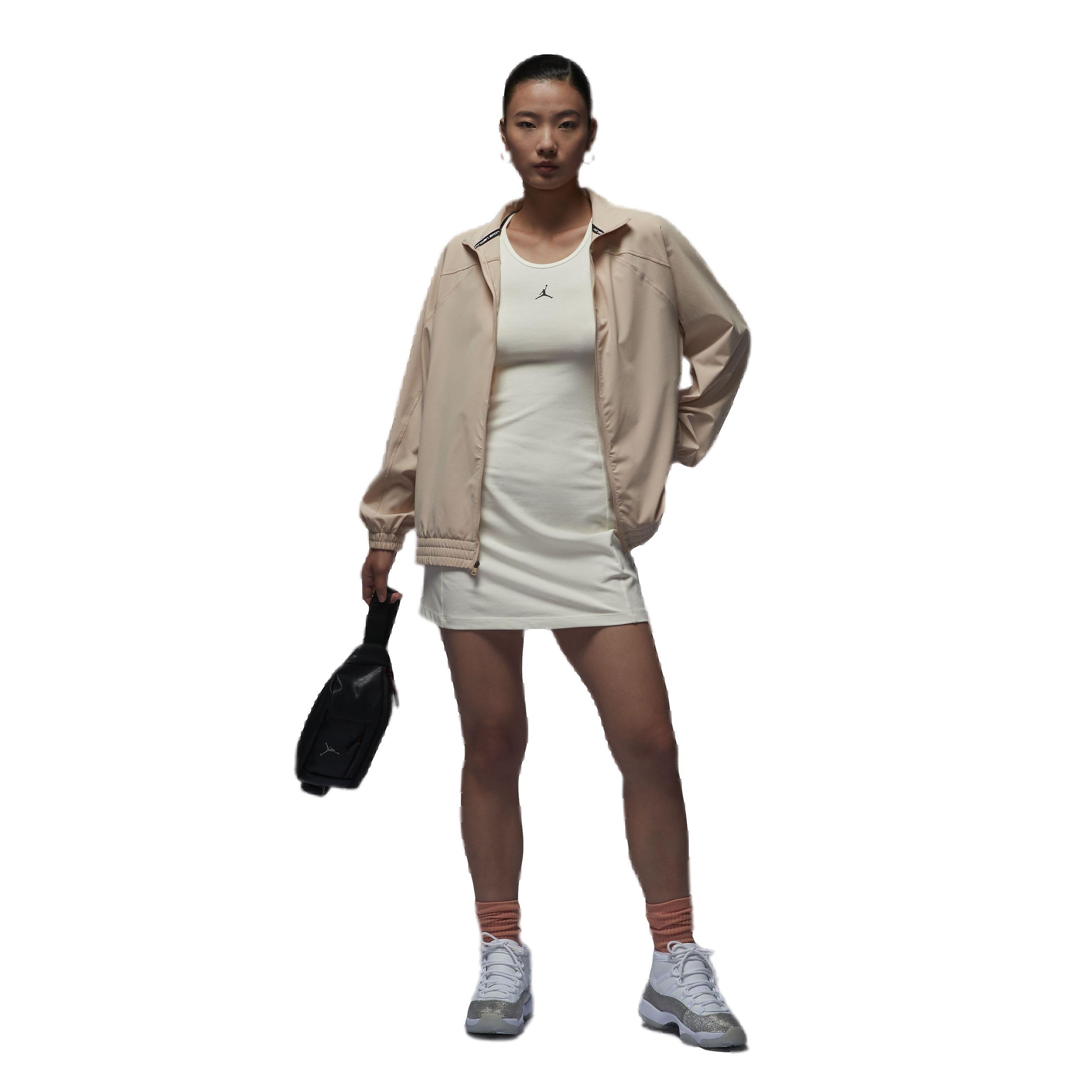 Jordan Women's Slim Knit Dress - WHITE Thumbnail View 6