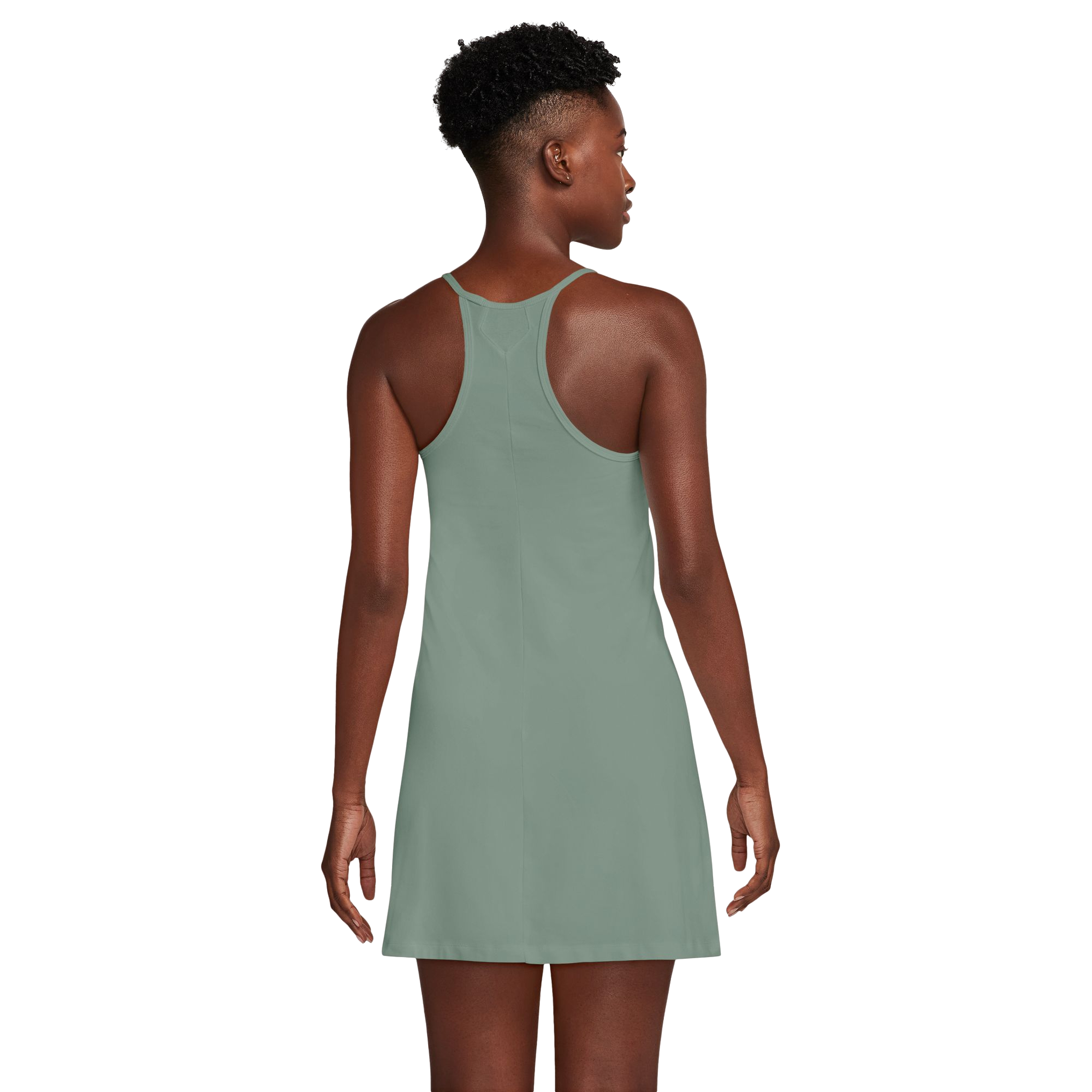 Jordan Women's Slim Knit Dress - GREEN Thumbnail View 2