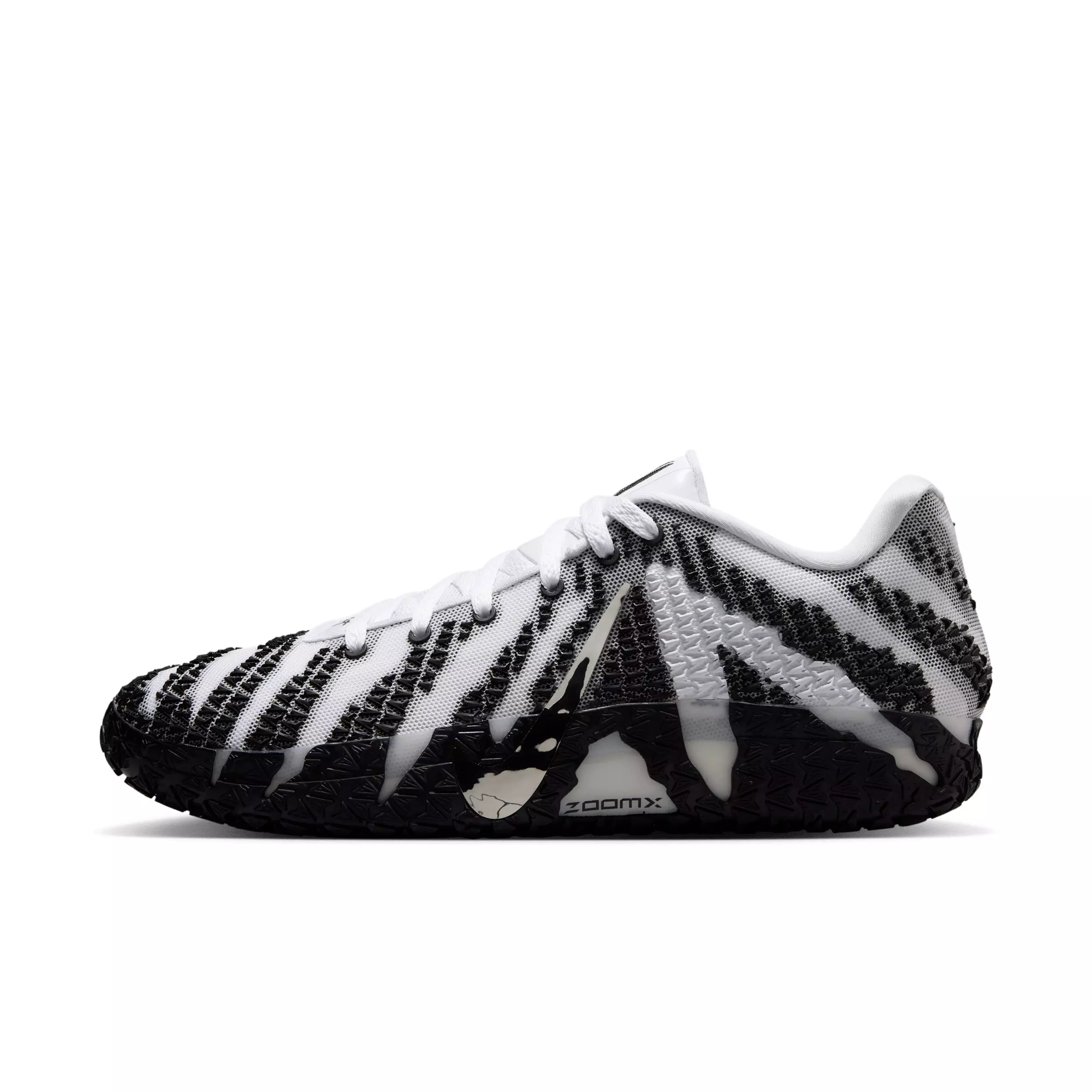 Nike Ja 3 "White/Black/Metallic Silver" Men's Basketball Shoe - WHITE/BLACK/SILVER