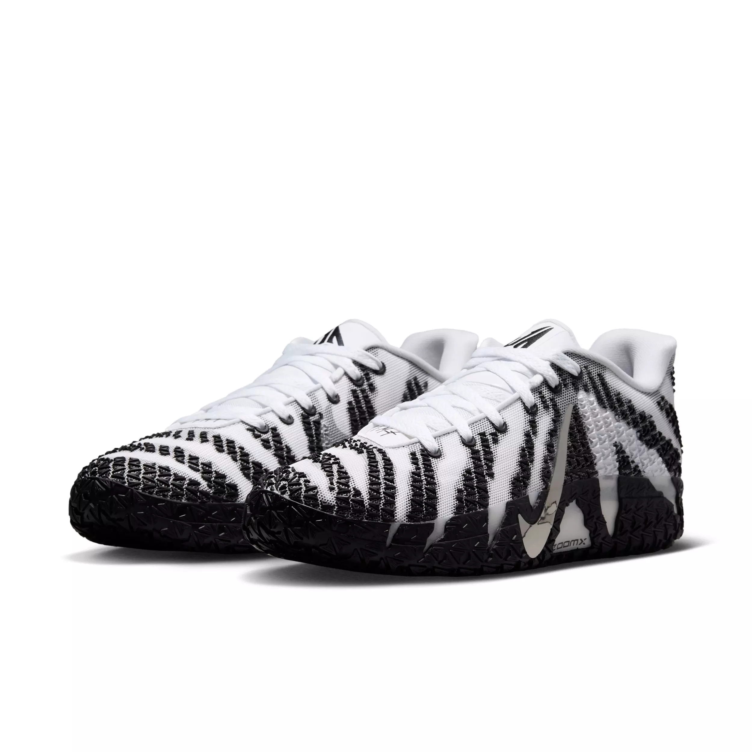 Nike Ja 3 "White/Black/Metallic Silver" Men's Basketball Shoe - WHITE/BLACK/SILVER