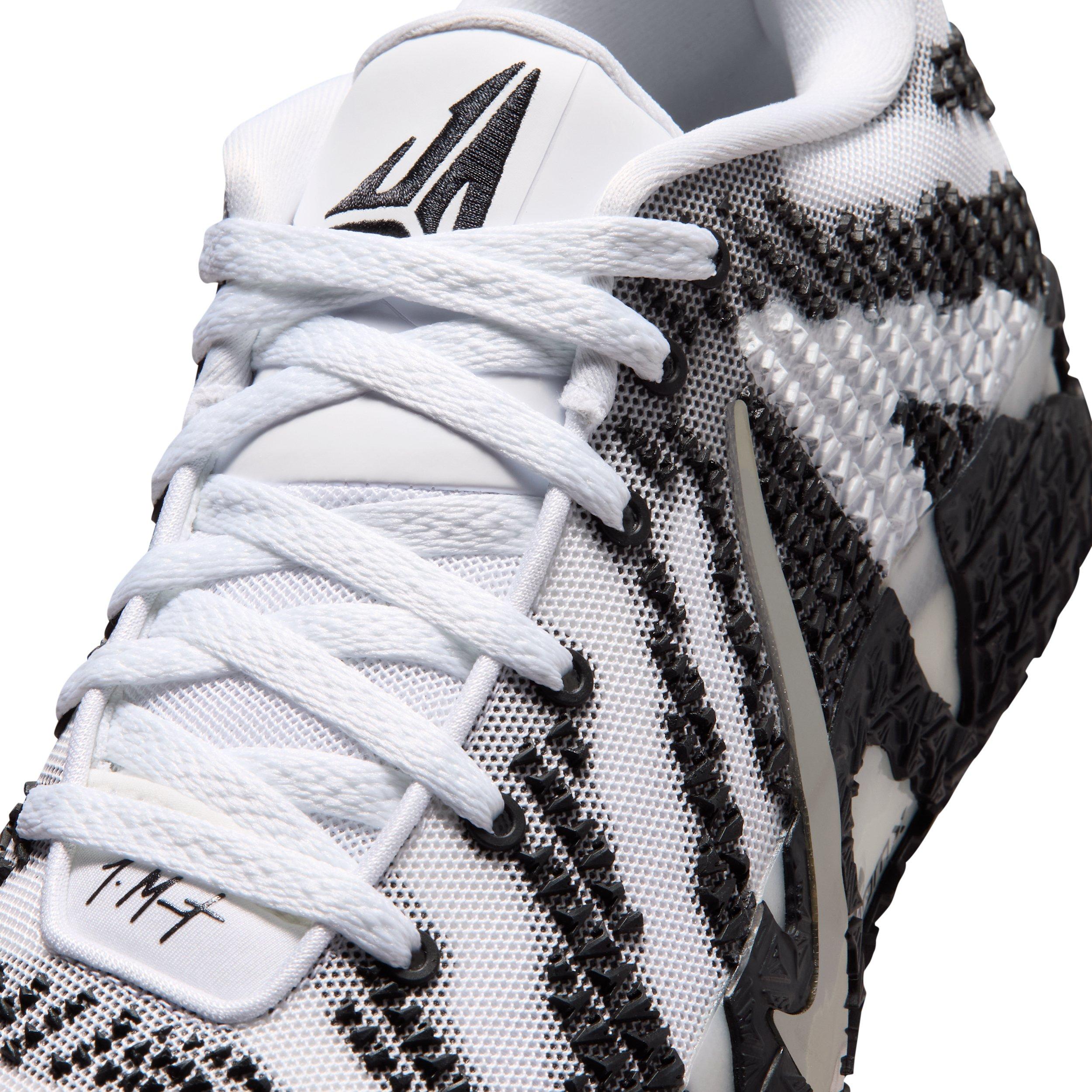 Nike Ja 3 "White/Black/Metallic Silver" Men's Basketball Shoe - WHITE/BLACK/SILVER Thumbnail View 7