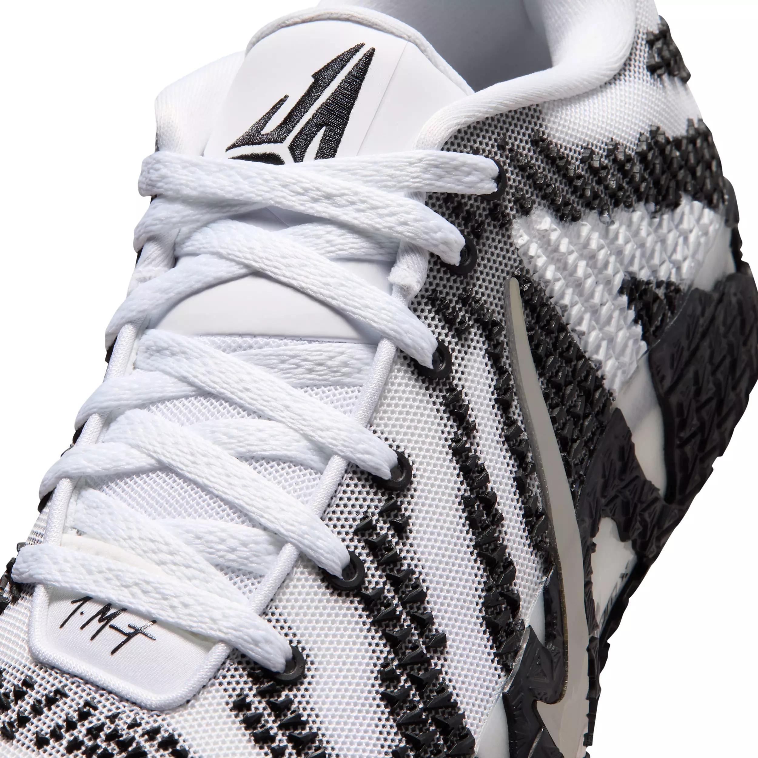 Nike Ja 3 "White/Black/Metallic Silver" Men's Basketball Shoe - WHITE/BLACK/SILVER