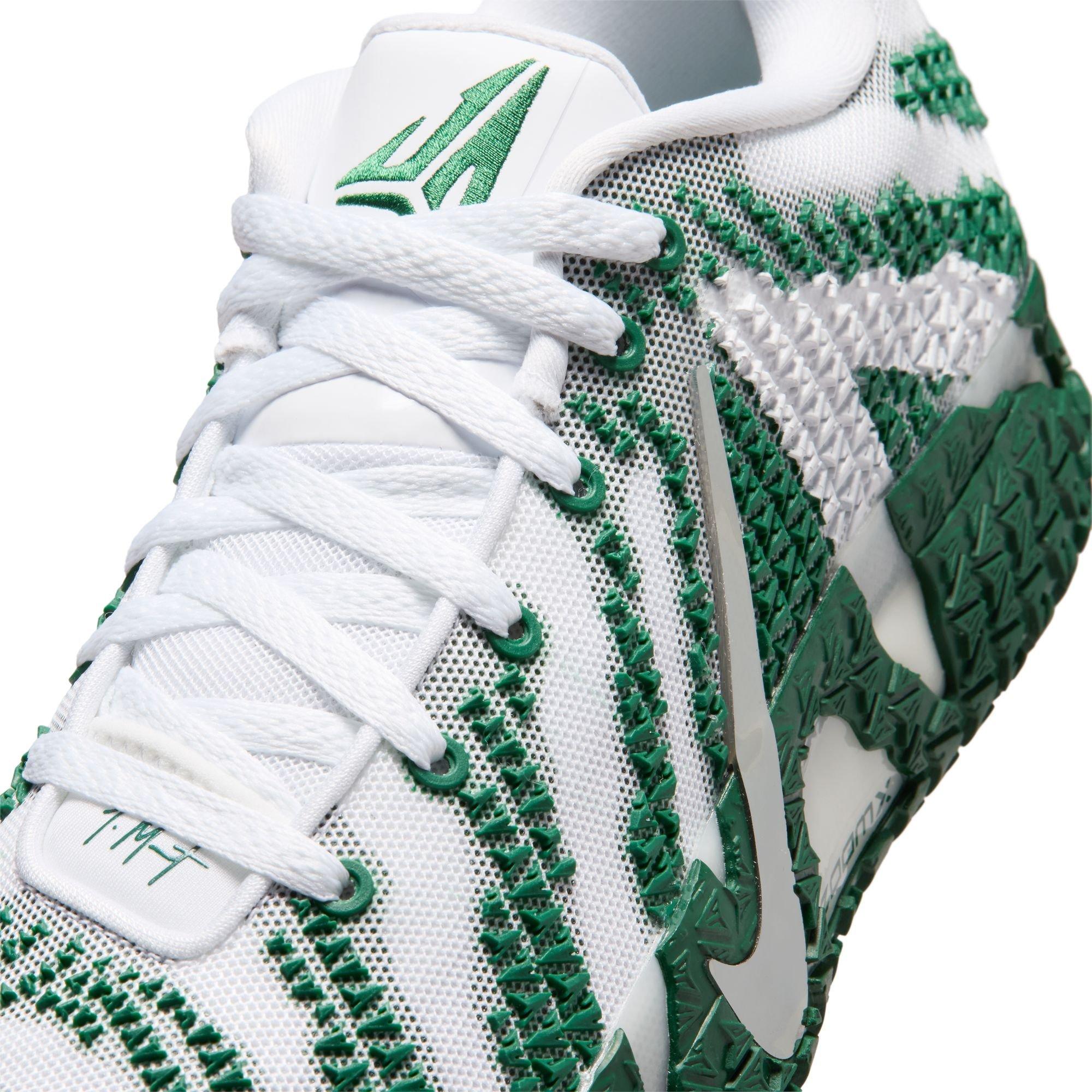 Nike Ja 3 "White/Metallic Silver/Gorge Green" Men's Basketball Shoe - WHITE