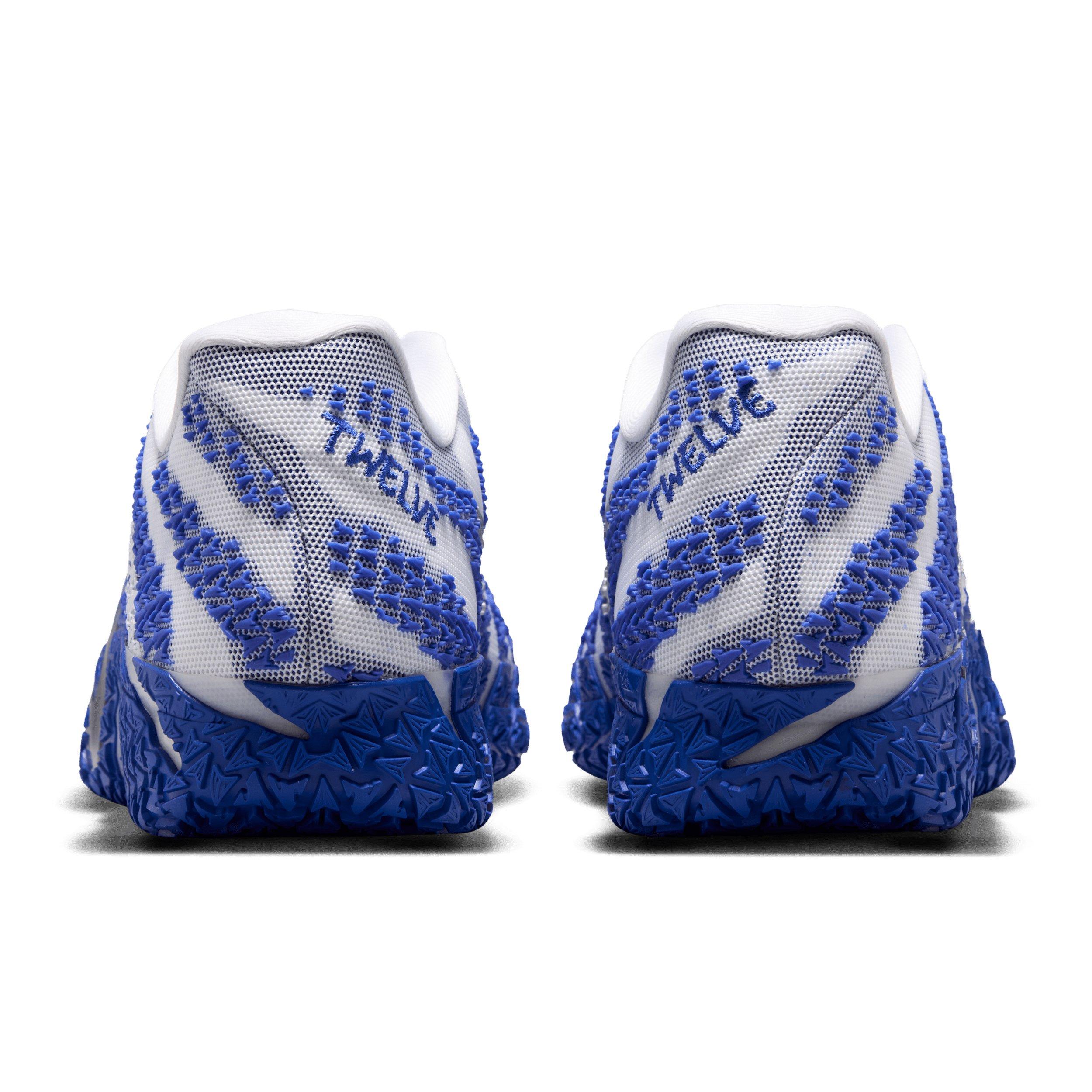 Nike Ja 3 "White/Game Royal/Metallic Silver" Men's Basketball Shoe - WHITE/ROYAL/SILVER