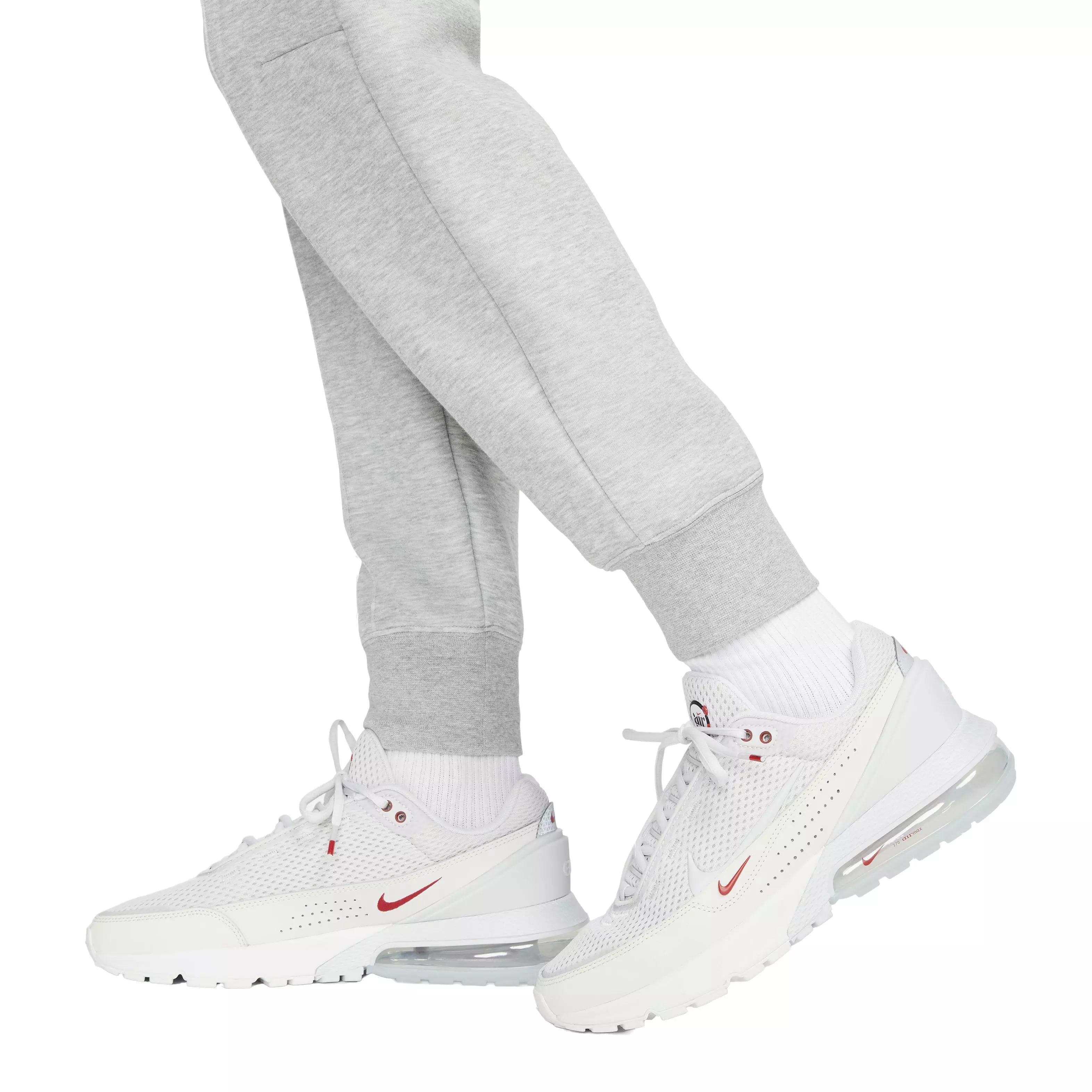 Nike Women's Sportswear Tech Fleece Mid-Rise Cuffed Joggers - GREY