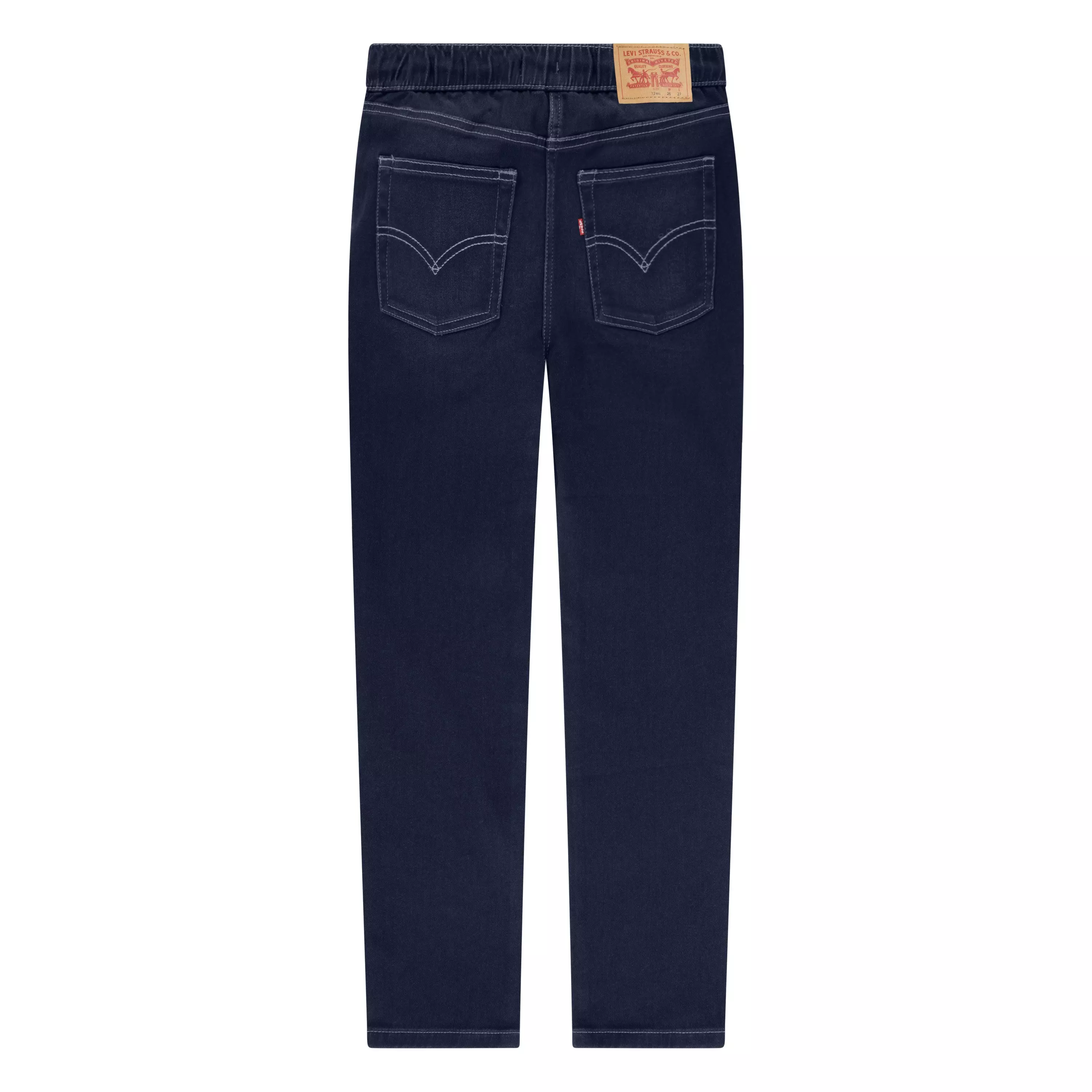 Levi's Big Boys' Skinny Fit Dark Blue Wash Pull On Jeans - DARK BLUE