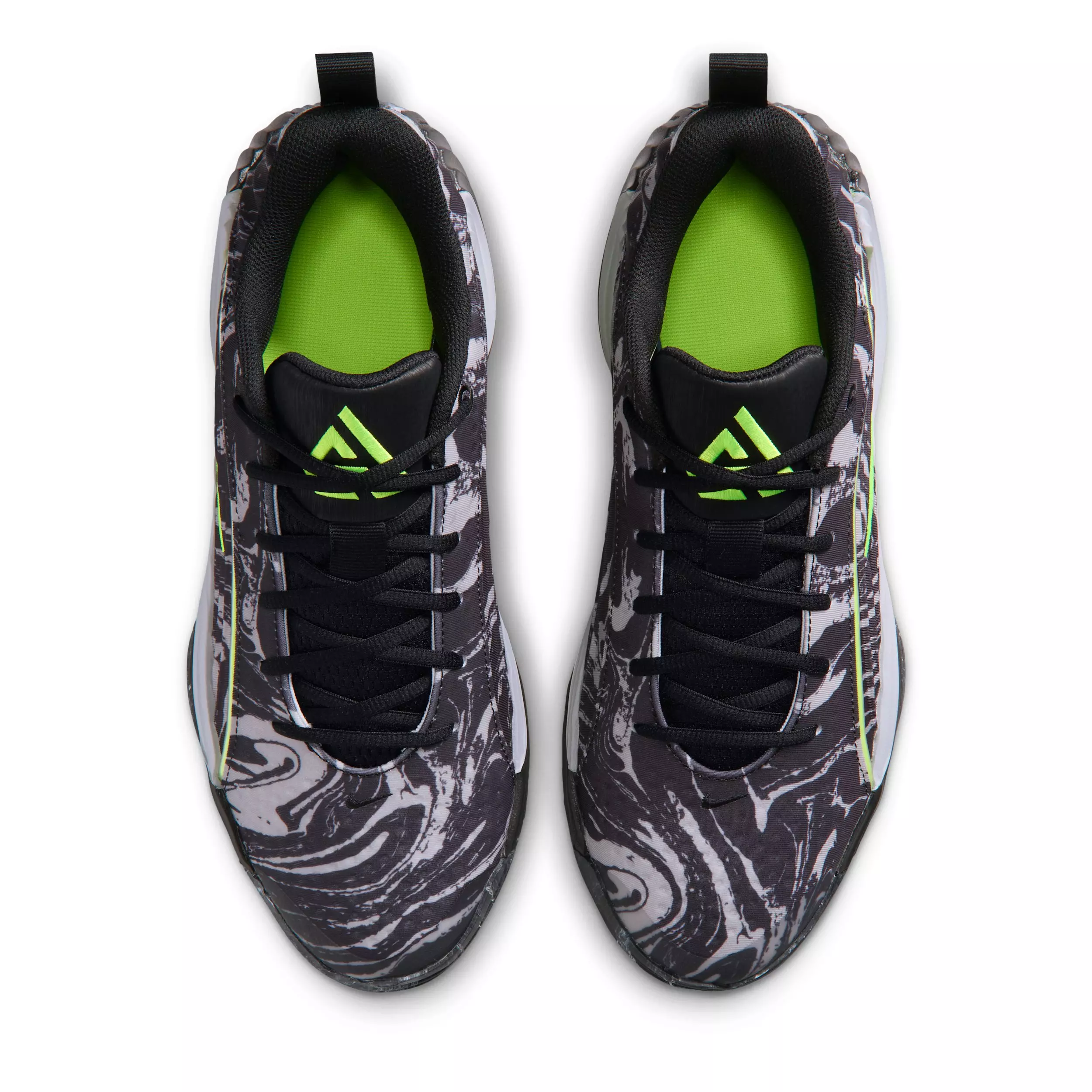 Nike Giannis Immortality 5 "Black/Light Smoke Grey/Volt" Men's Basketball Shoe - BLACK/LT GREY/VOLT