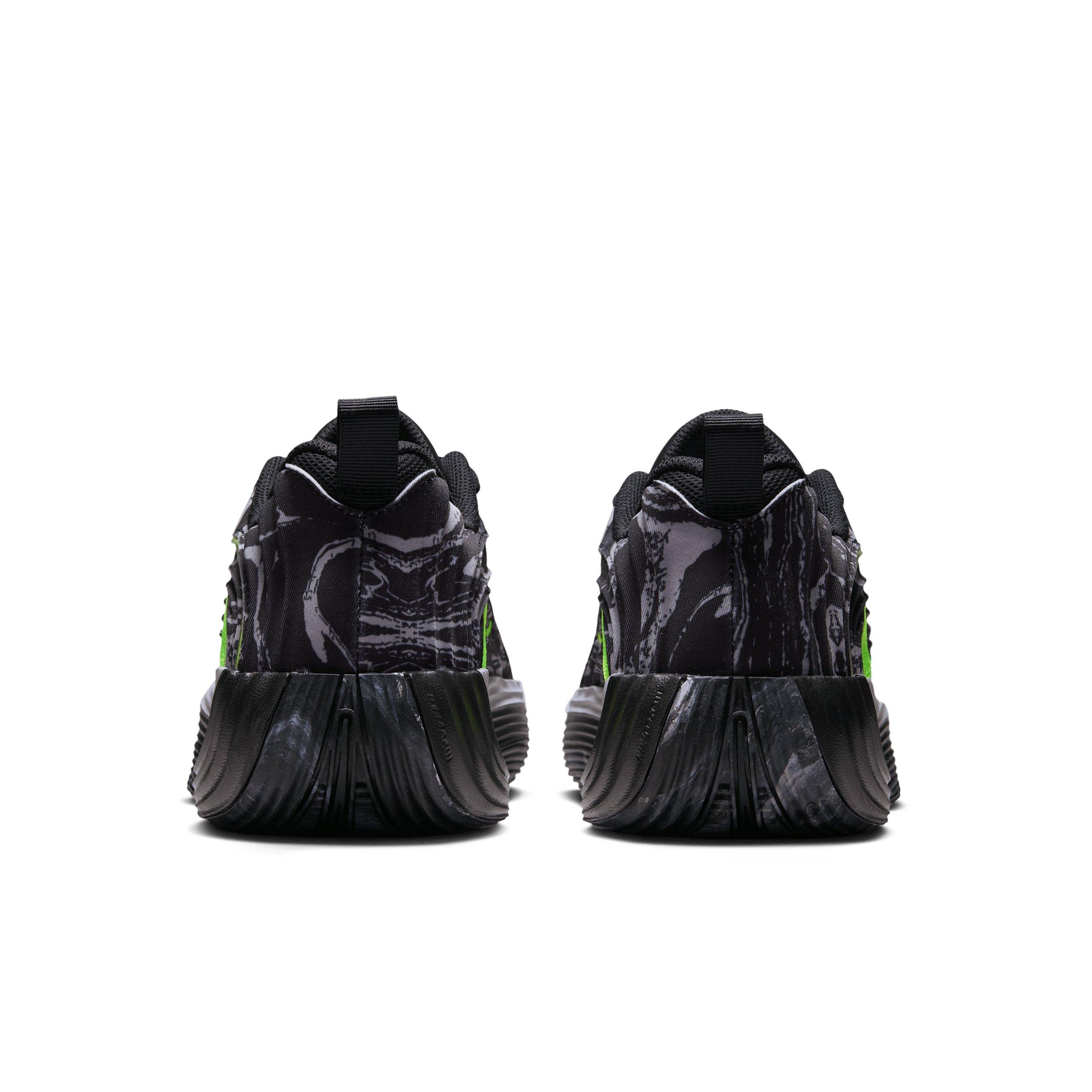 Nike Giannis Immortality 5 "Black/Light Smoke Grey/Volt" Men's Basketball Shoe - BLACK/LT GREY/VOLT