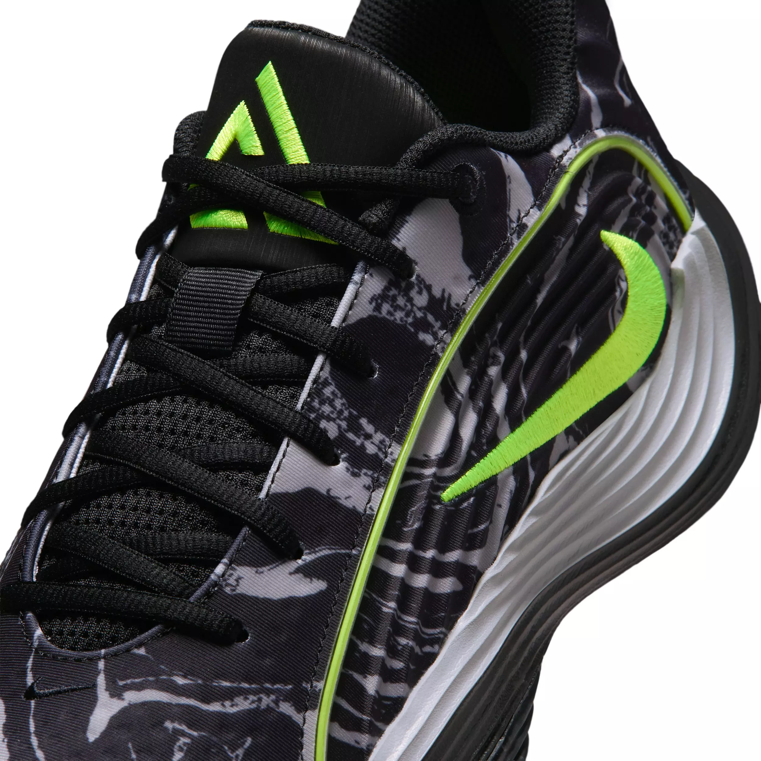 Nike Giannis Immortality 5 "Black/Light Smoke Grey/Volt" Men's Basketball Shoe - BLACK/LT GREY/VOLT