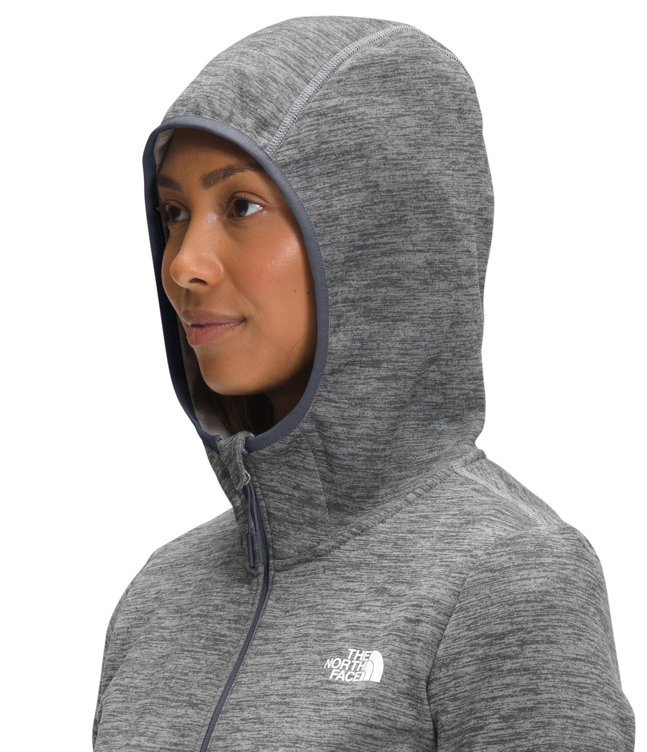 The North Face Women's Canyonlands Hooded Jacket - Grey - GREY Thumbnail View 3