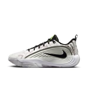 Nike Giannis Immortality 5 "White/Off White/Light Smoke Grey/Metallic Silver" Men's Basketball Shoe - WHITE/OFF WHITE/LT GREY/SILVER