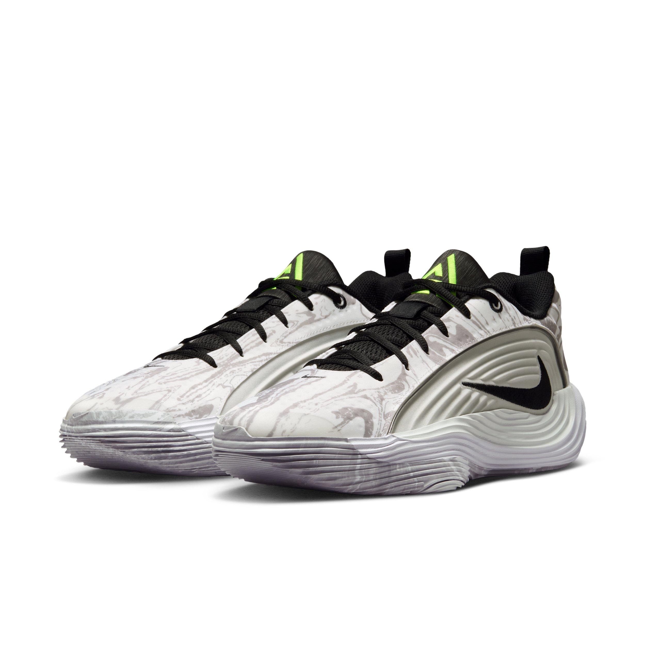 Nike Giannis Immortality 5 "White/Off White/Light Smoke Grey/Metallic Silver" Men's Basketball Shoe - WHITE/OFF WHITE/LT GREY/SILVER