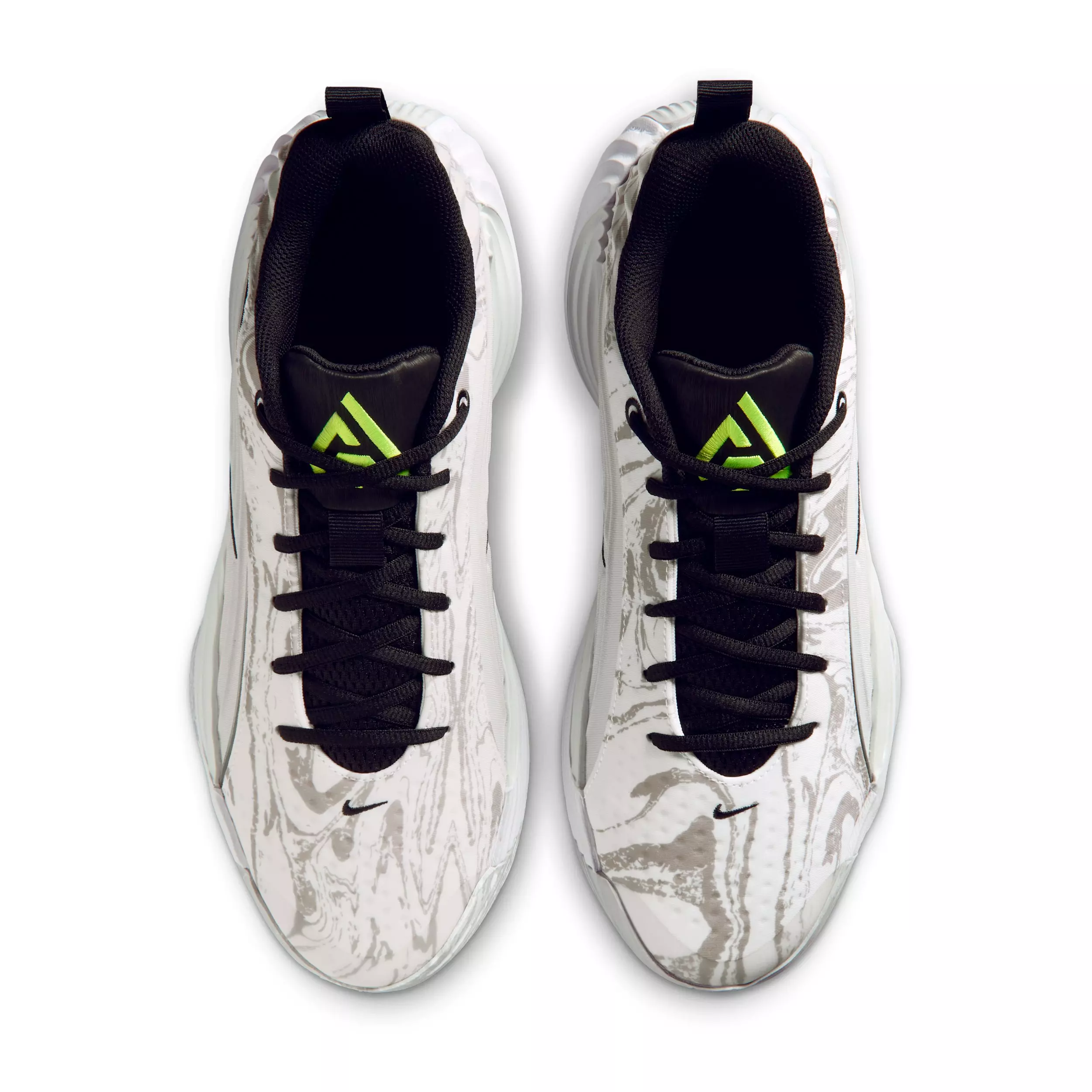 Nike Giannis Immortality 5 "White/Off White/Light Smoke Grey/Metallic Silver" Men's Basketball Shoe - WHITE/OFF WHITE/LT GREY/SILVER
