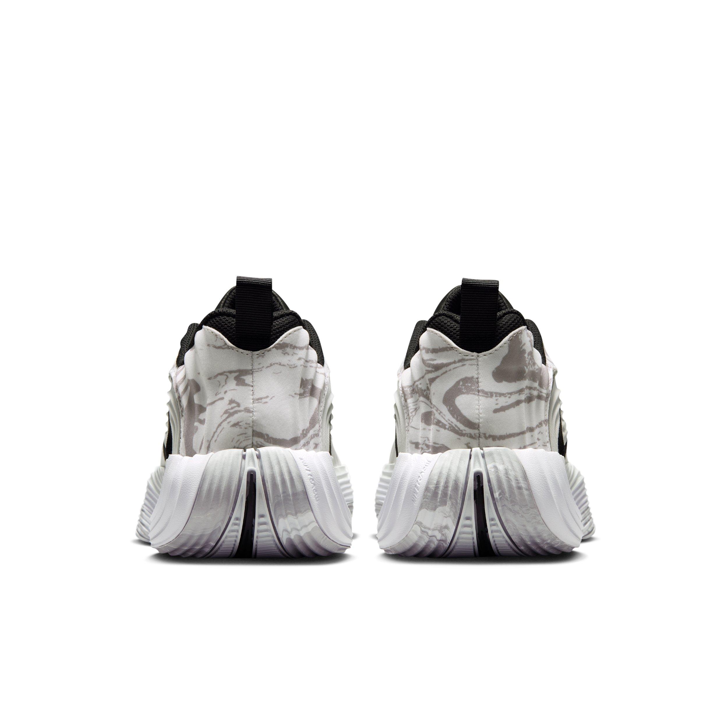 Nike Giannis Immortality 5 "White/Off White/Light Smoke Grey/Metallic Silver" Men's Basketball Shoe - WHITE/OFF WHITE/LT GREY/SILVER