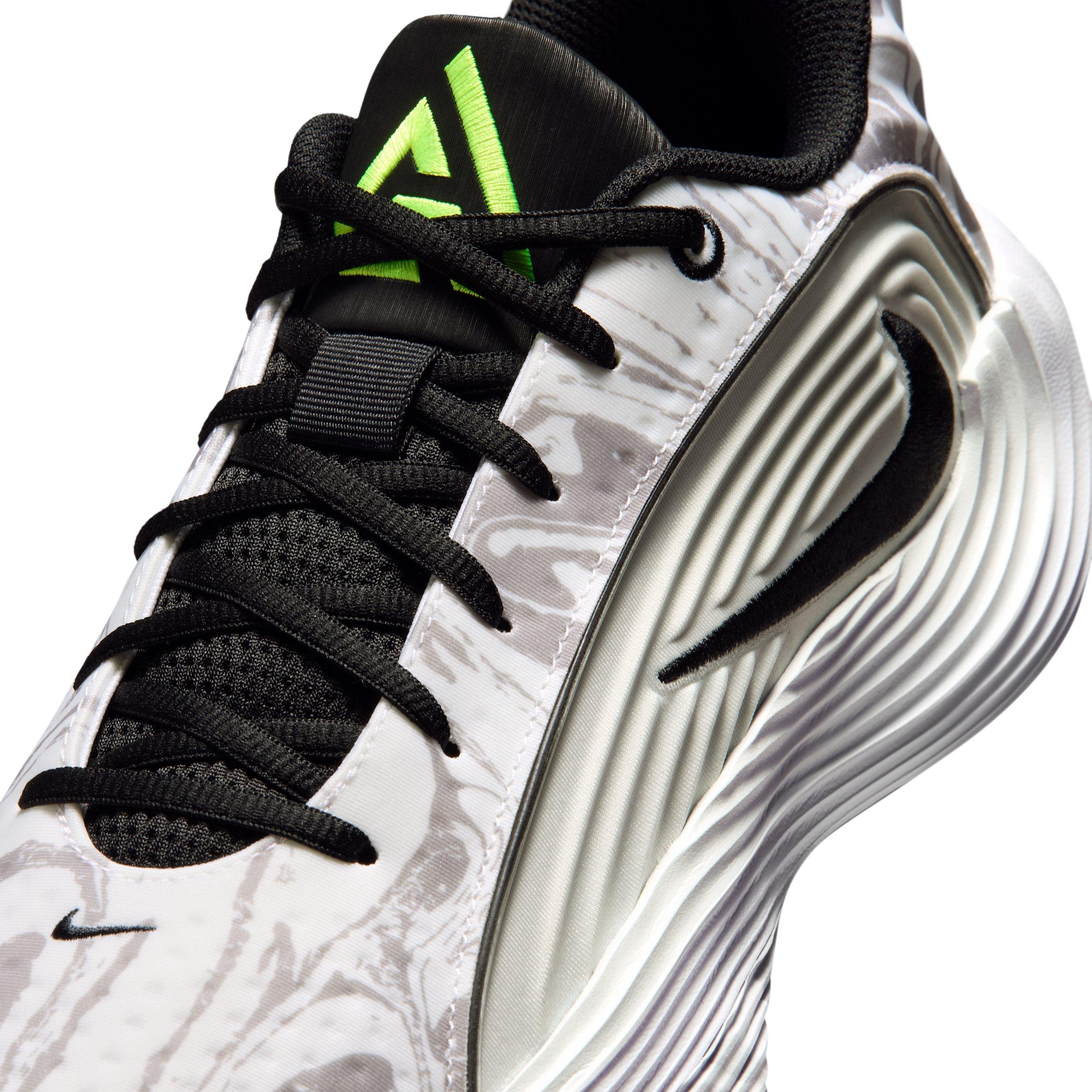 Nike Giannis Immortality 5 "White/Off White/Light Smoke Grey/Metallic Silver" Men's Basketball Shoe - WHITE/OFF WHITE/LT GREY/SILVER