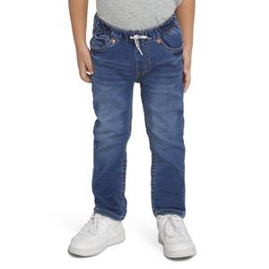 Levi's Toddler Boys' Skinny Fit Medium Blue Wash Pull On Jeans