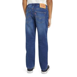 Levi's Little Boys' Skinny Fit Medium Blue Wash Pull On Jeans