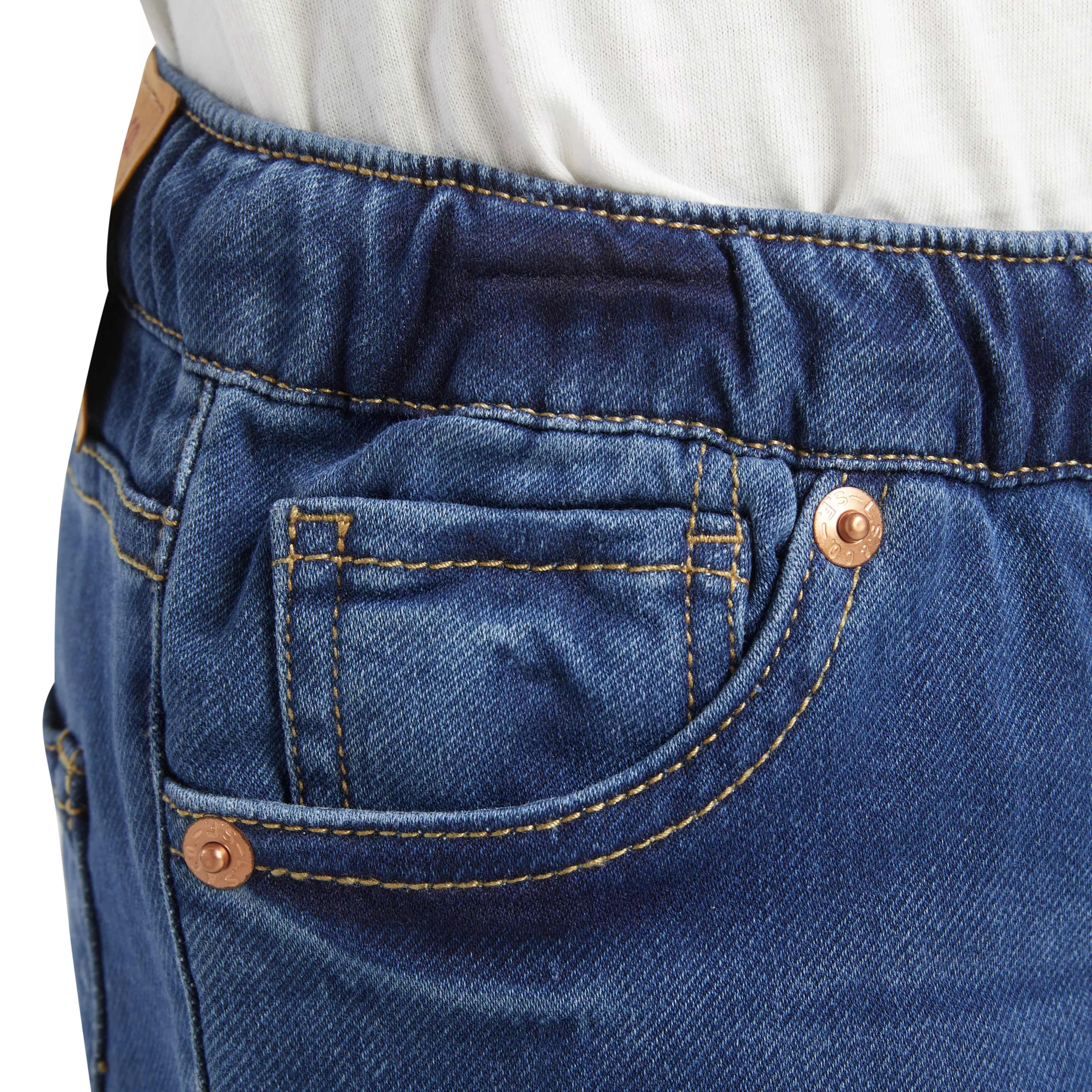 Levi's Little Boys' Skinny Fit Medium Blue Wash Pull On Jeans - MEDIUM BLUE