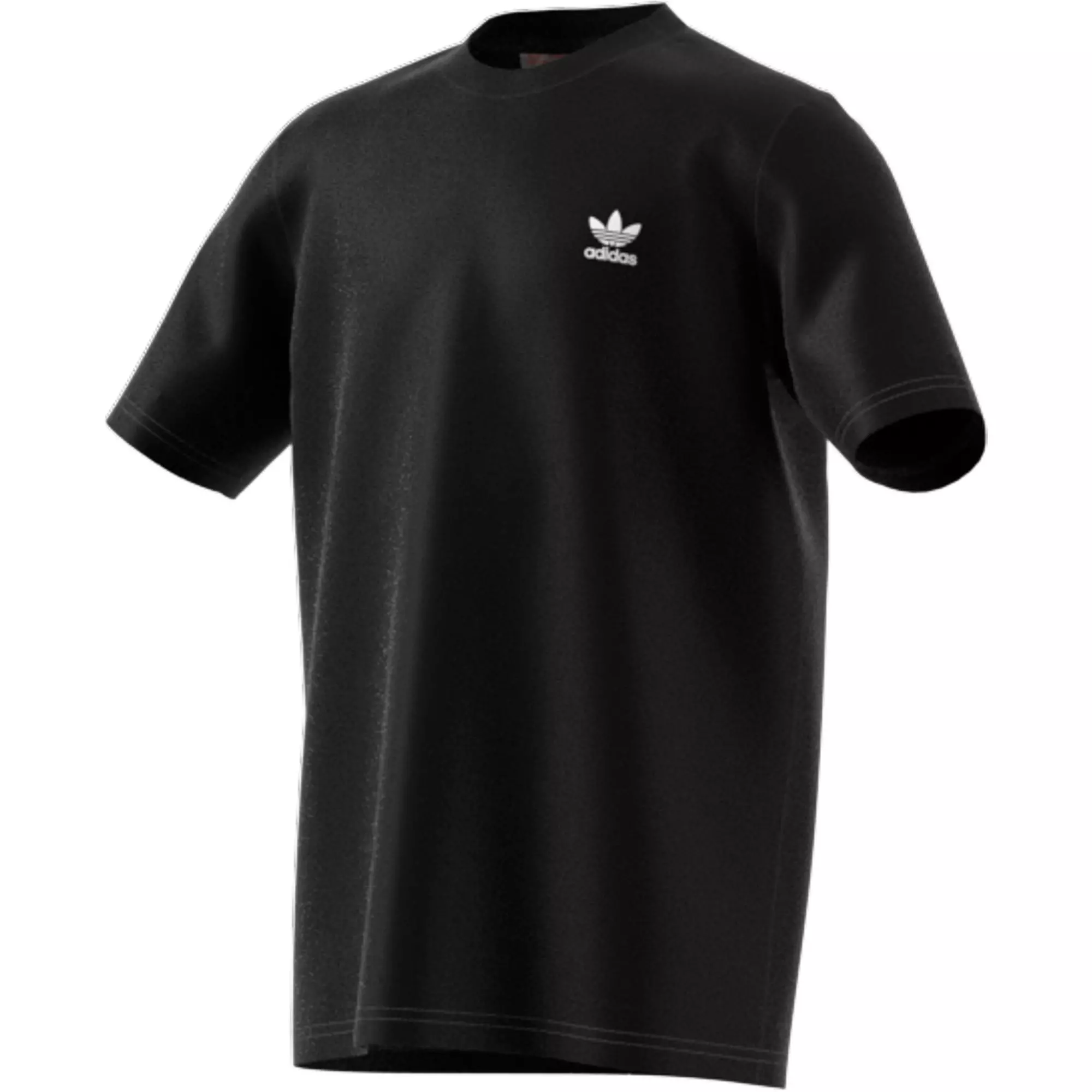 adidas Originals Kids' Unisex Black/White Tee - BLACK/WHITE