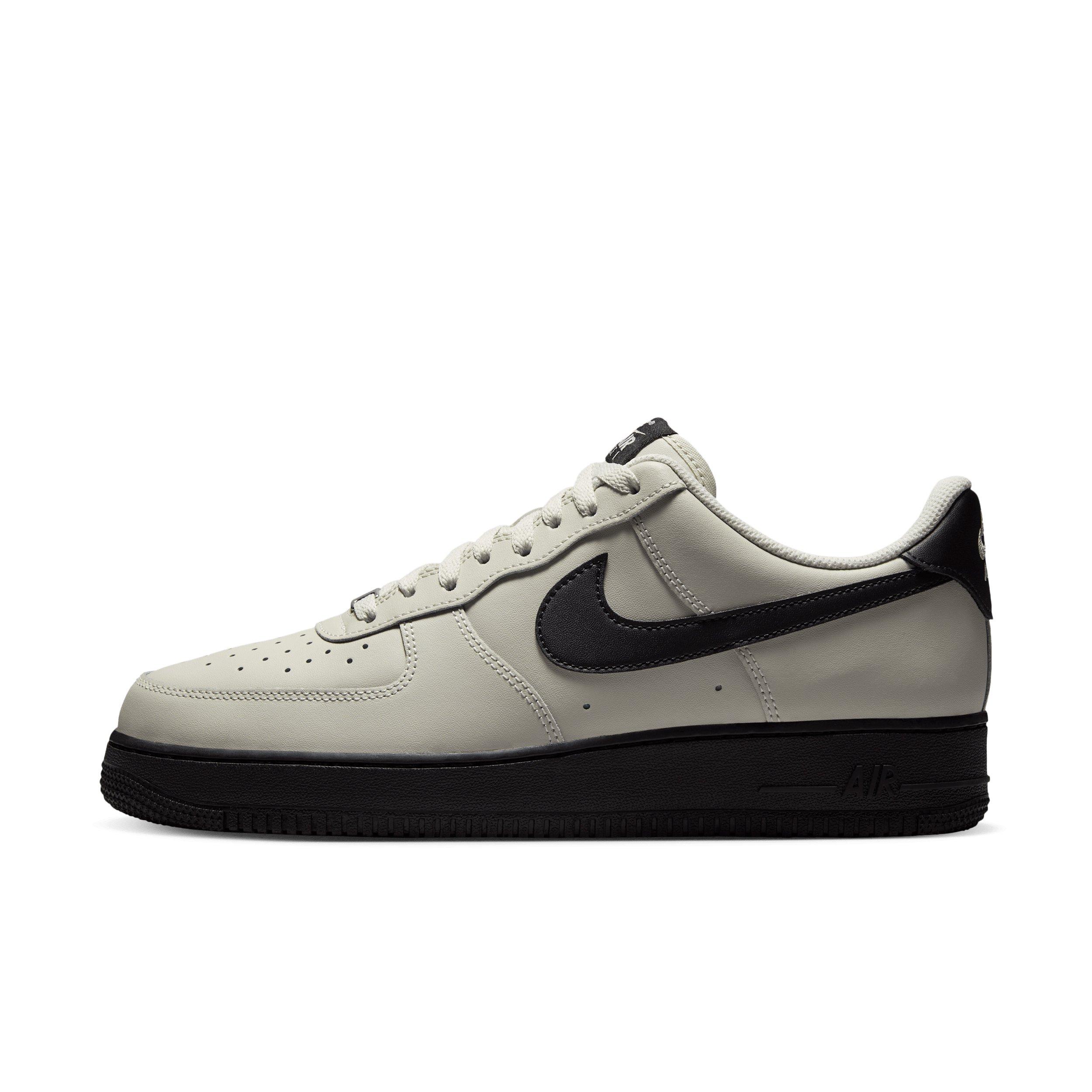 Nike Air Force 1 '07 "Light Bone/Black" Men's Shoe - LT BONE/BLACK Thumbnail View 2