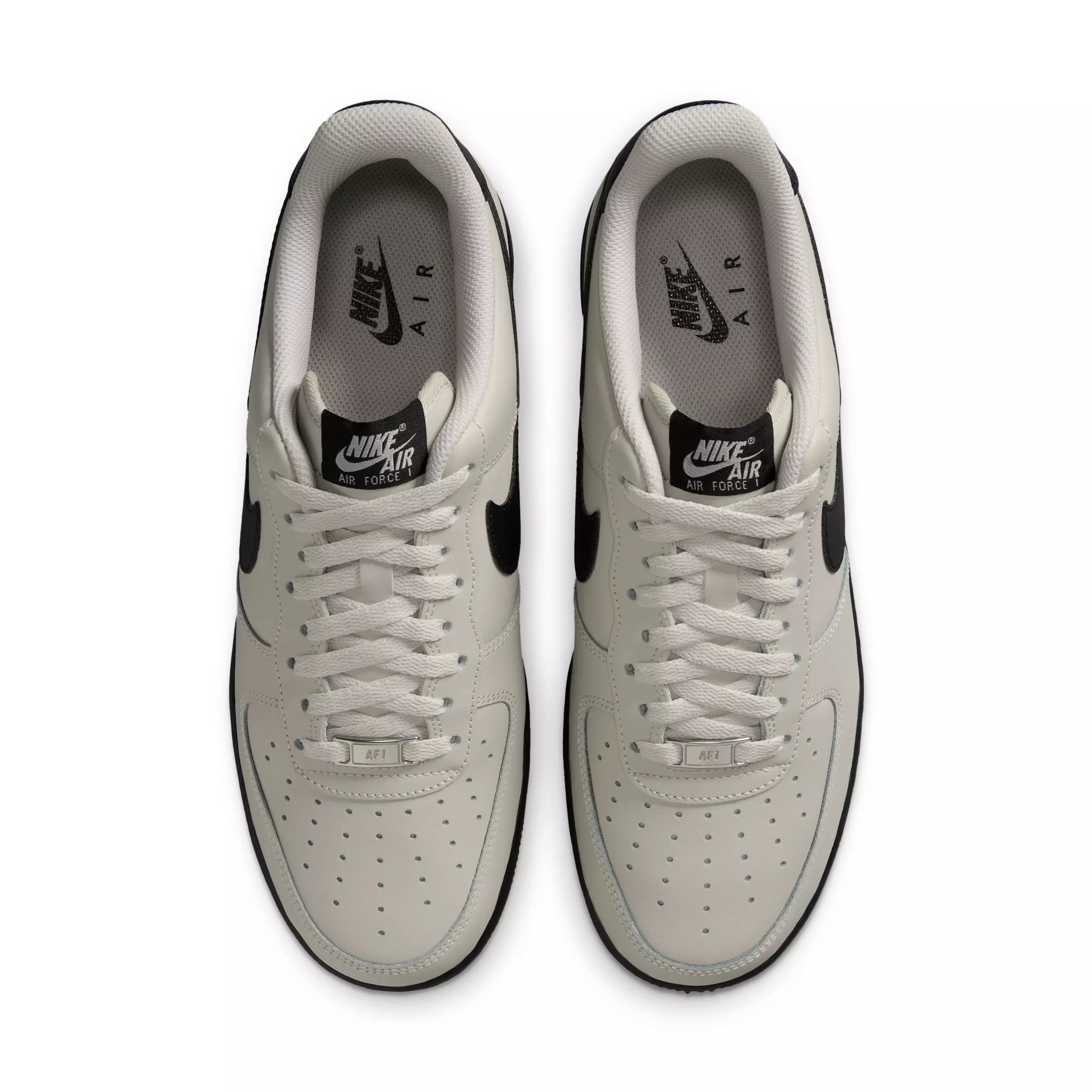 Nike Air Force 1 '07 "Light Bone/Black" Men's Shoe - LT BONE/BLACK