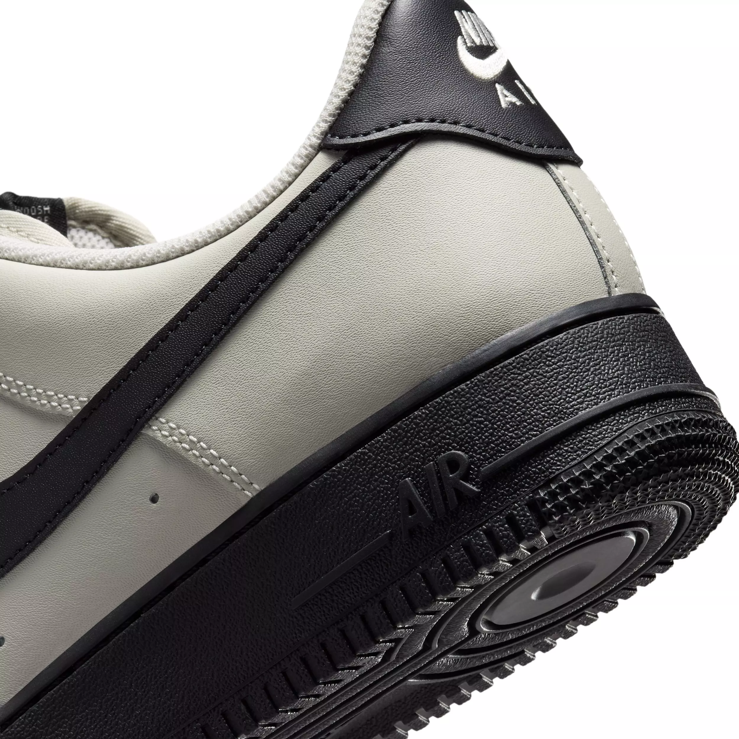 Nike Air Force 1 '07 "Light Bone/Black" Men's Shoe - LT BONE/BLACK
