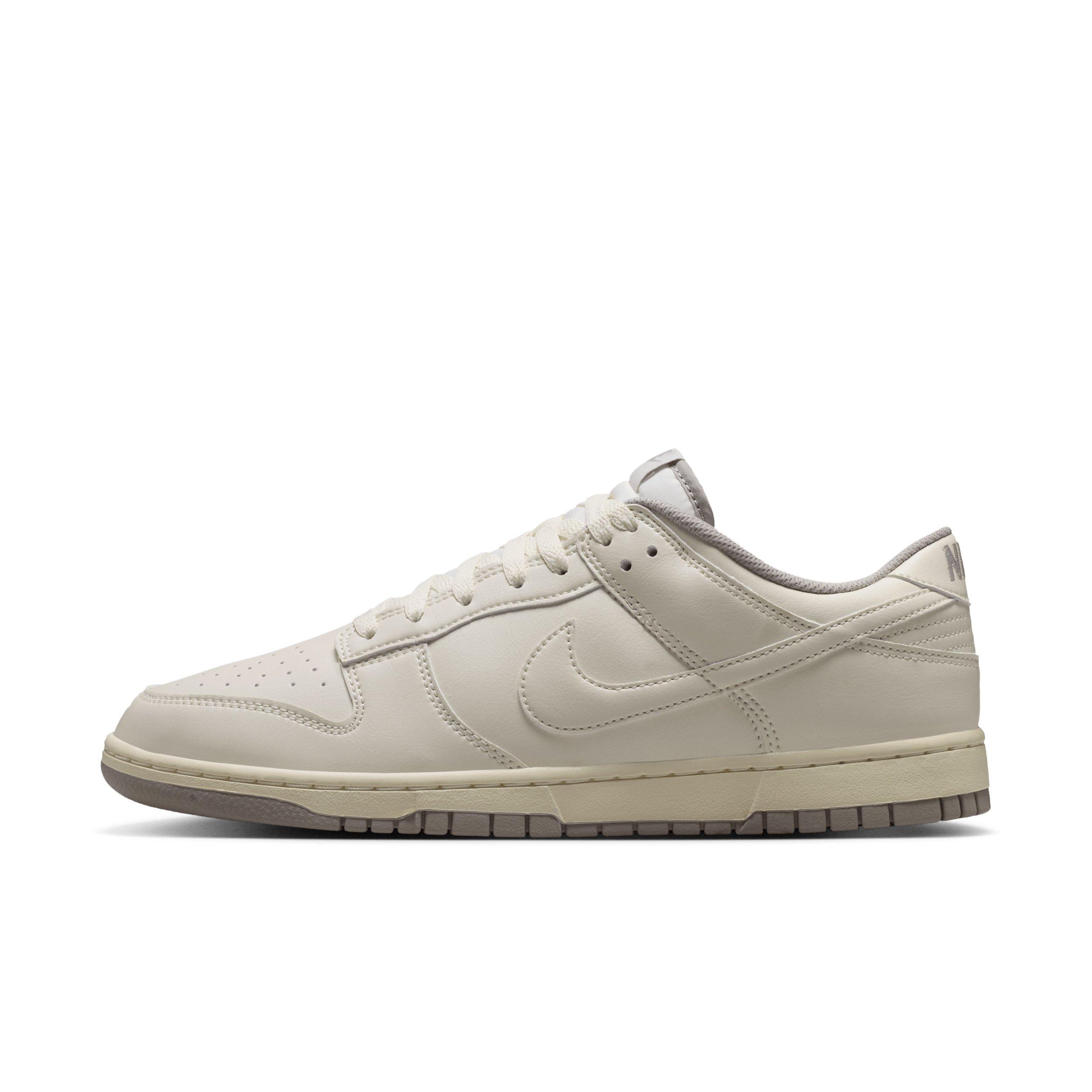 Nike Dunk Low Retro "Soft Pearl/College Grey/Soft Pearl" Men's Shoe - PEARL/GREY/PEARL