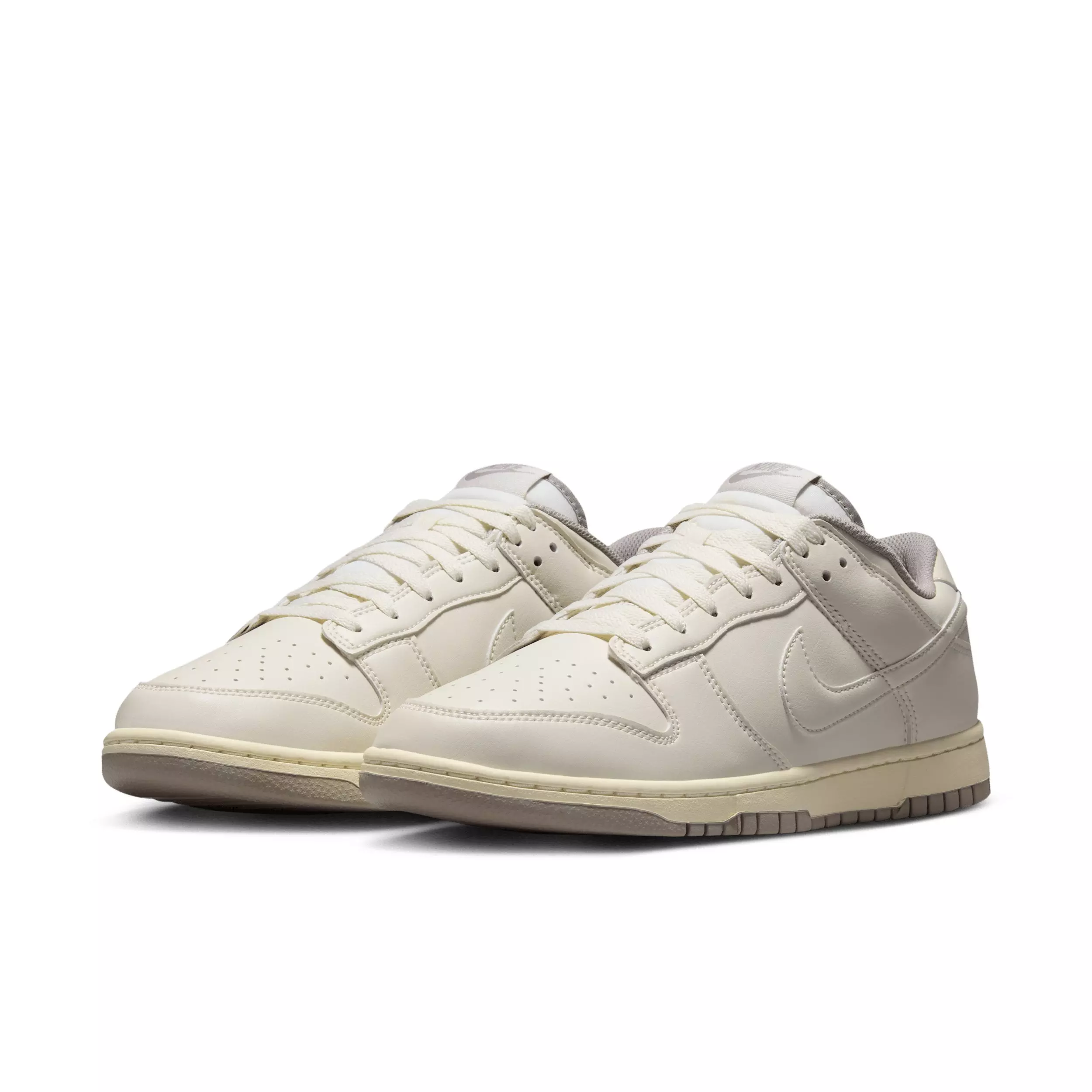 Nike Dunk Low Retro "Soft Pearl/College Grey/Soft Pearl" Men's Shoe - PEARL/GREY/PEARL