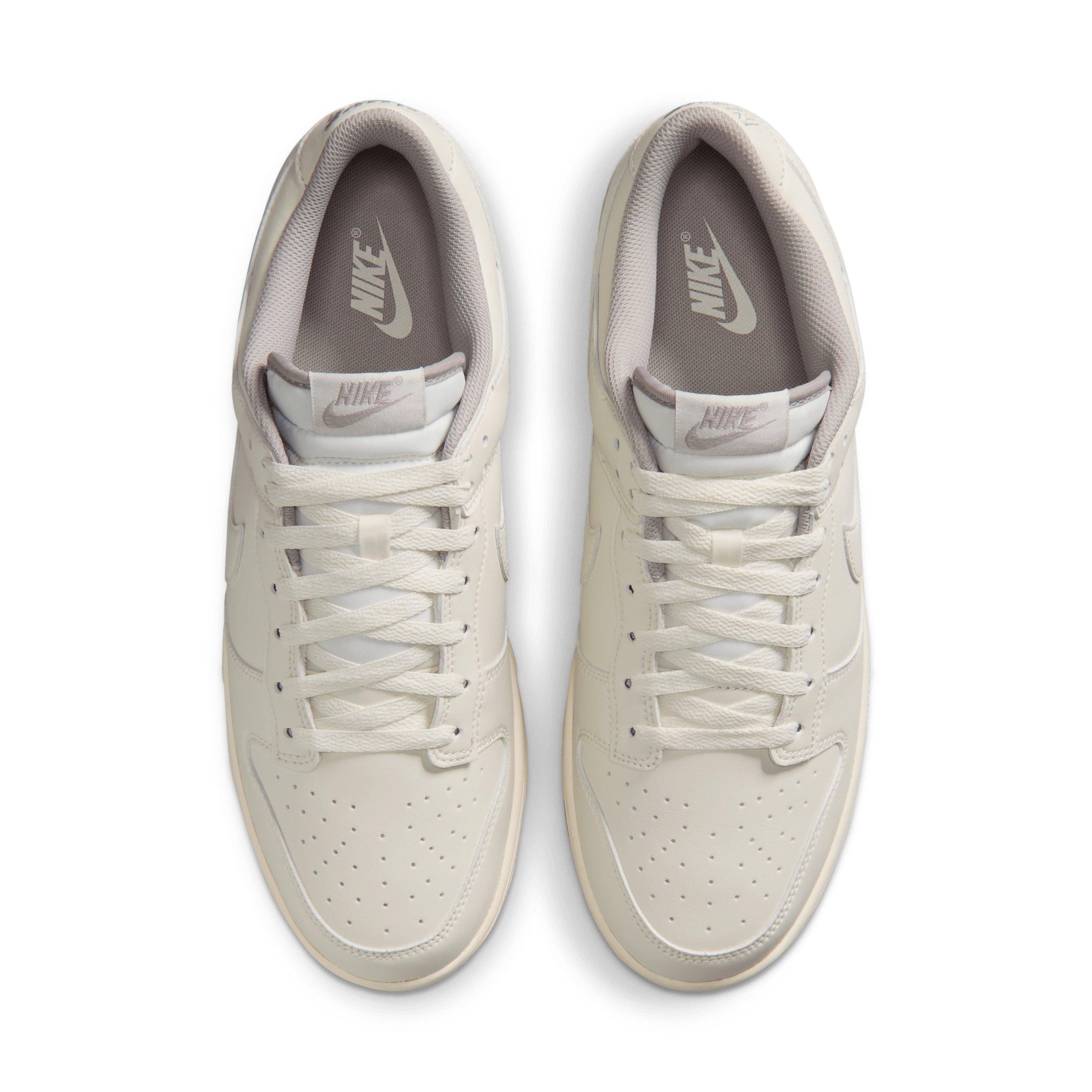 Nike Dunk Low Retro "Soft Pearl/College Grey/Soft Pearl" Men's Shoe - PEARL/GREY/PEARL