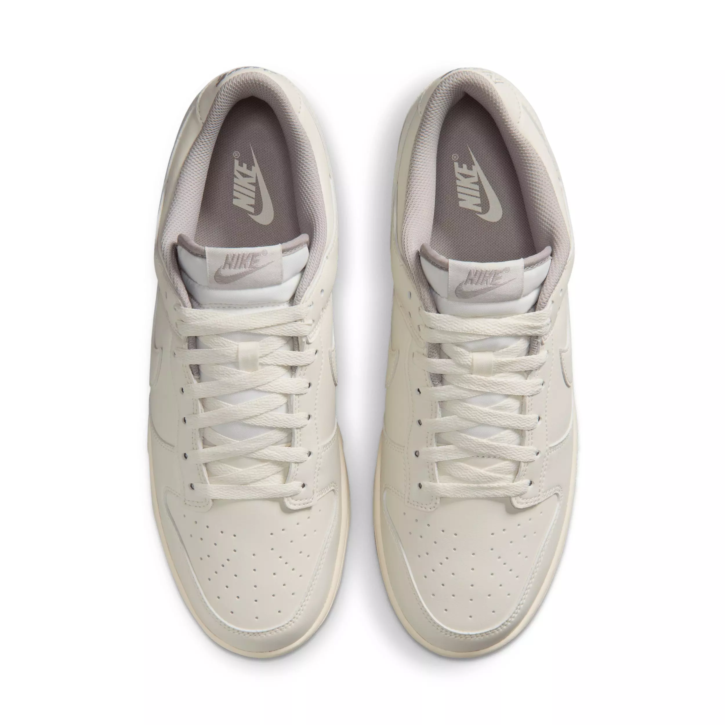 Nike Dunk Low Retro "Soft Pearl/College Grey/Soft Pearl" Men's Shoe - PEARL/GREY/PEARL