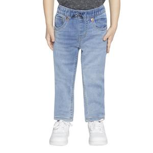 Levi's Toddler Boys' Skinny Fit Light Blue Wash Pull On Jeans