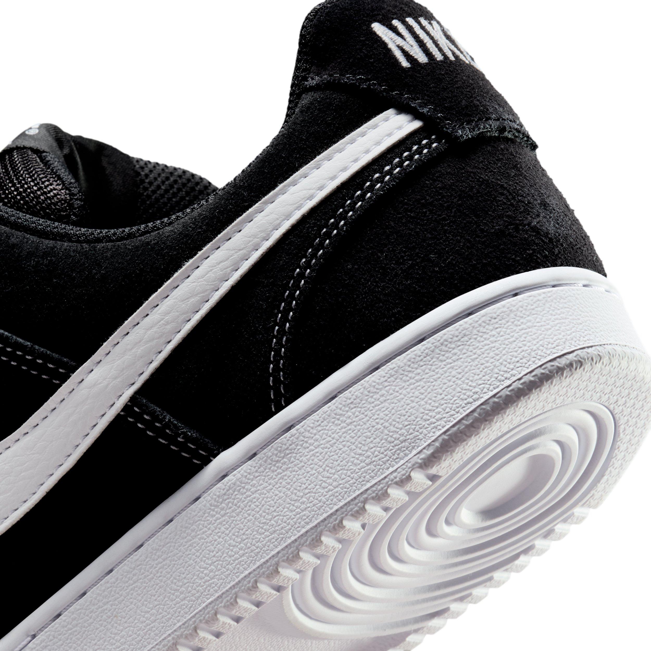 Nike Court Vision Low FL "Black/White" Men's Shoe - BLACK/WHITE Thumbnail View 8