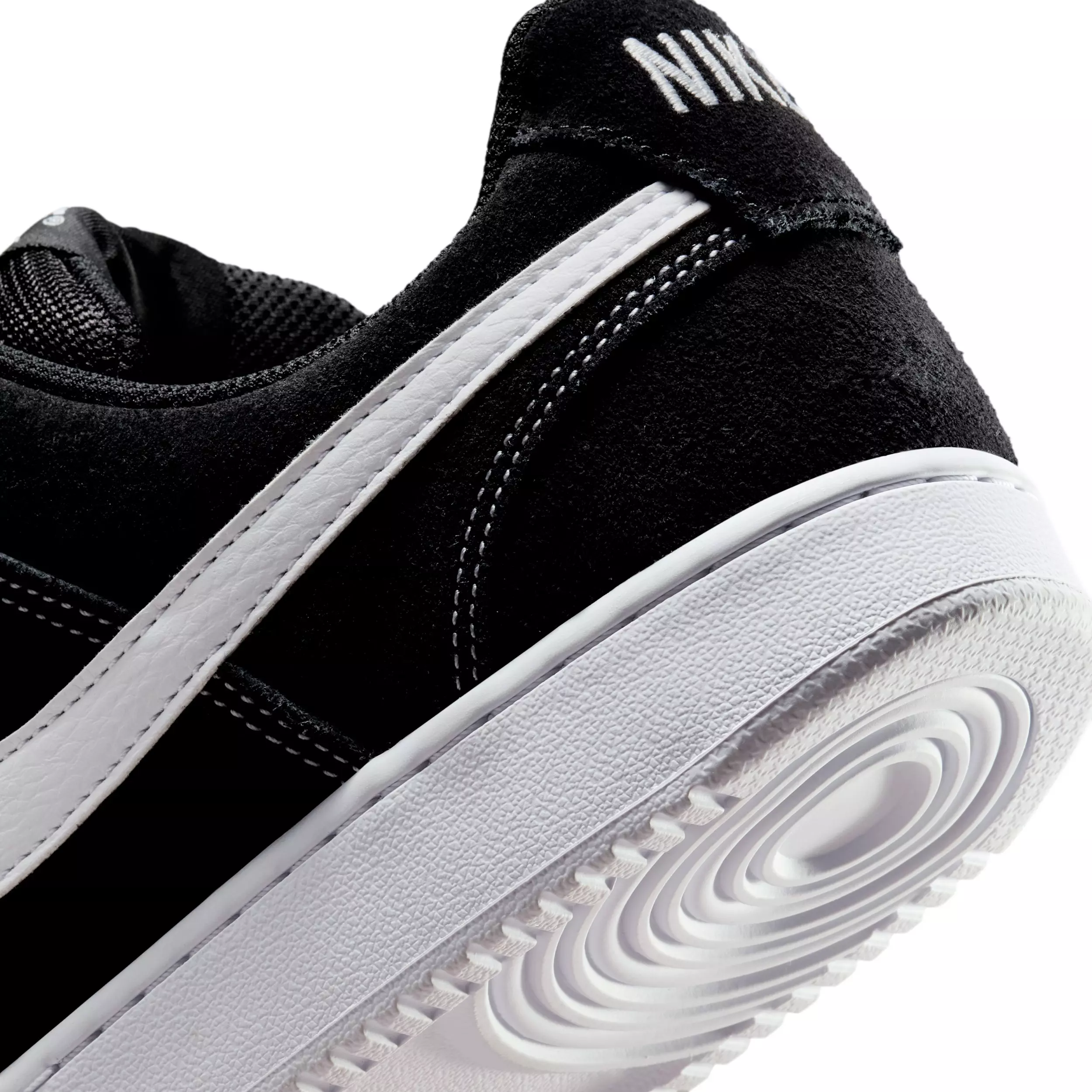 Nike Court Vision Low FL "Black/White" Men's Shoe - BLACK/WHITE