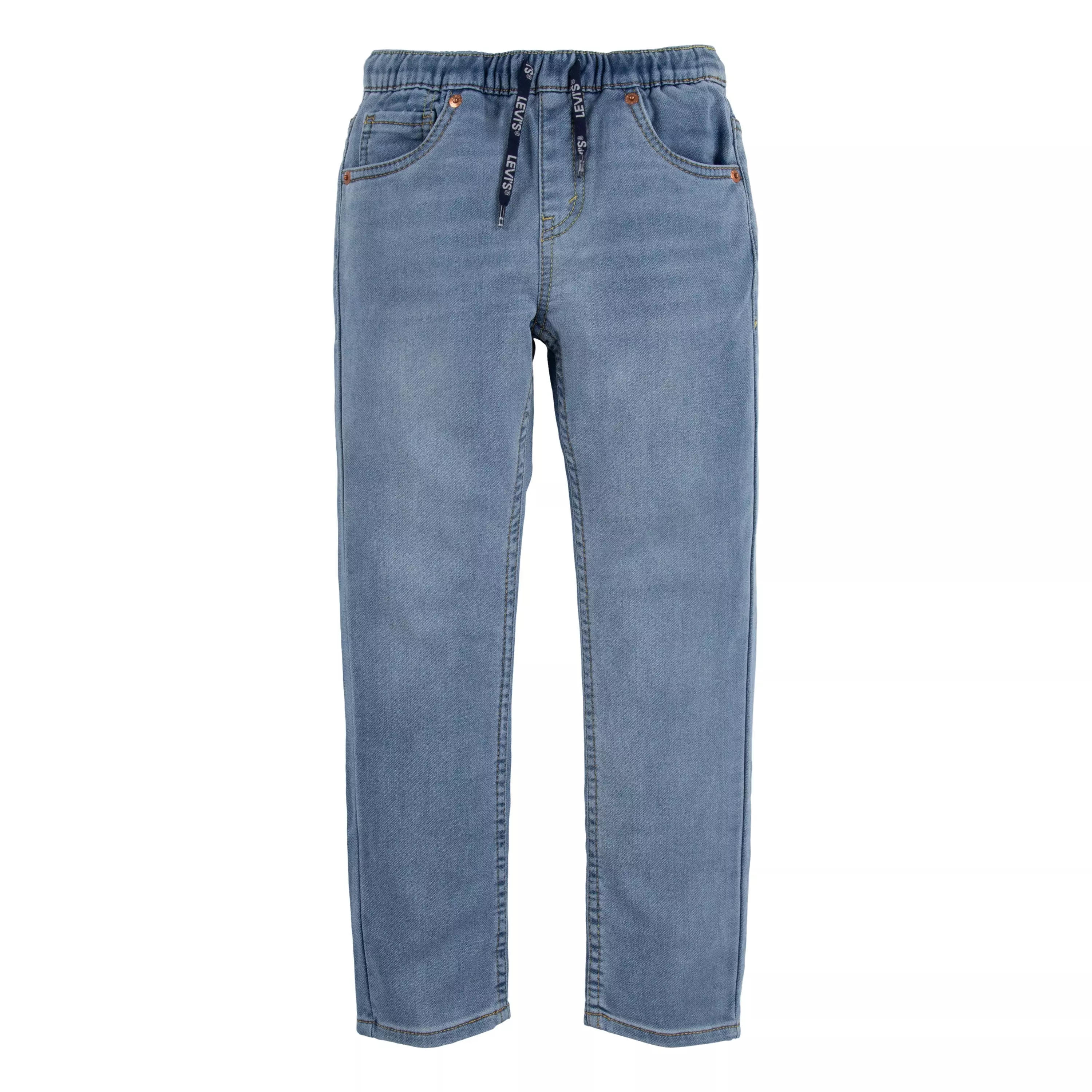 Levi's Little Boys' Skinny Fit Light Blue Wash Pull On Jeans - LIGHT BLUE
