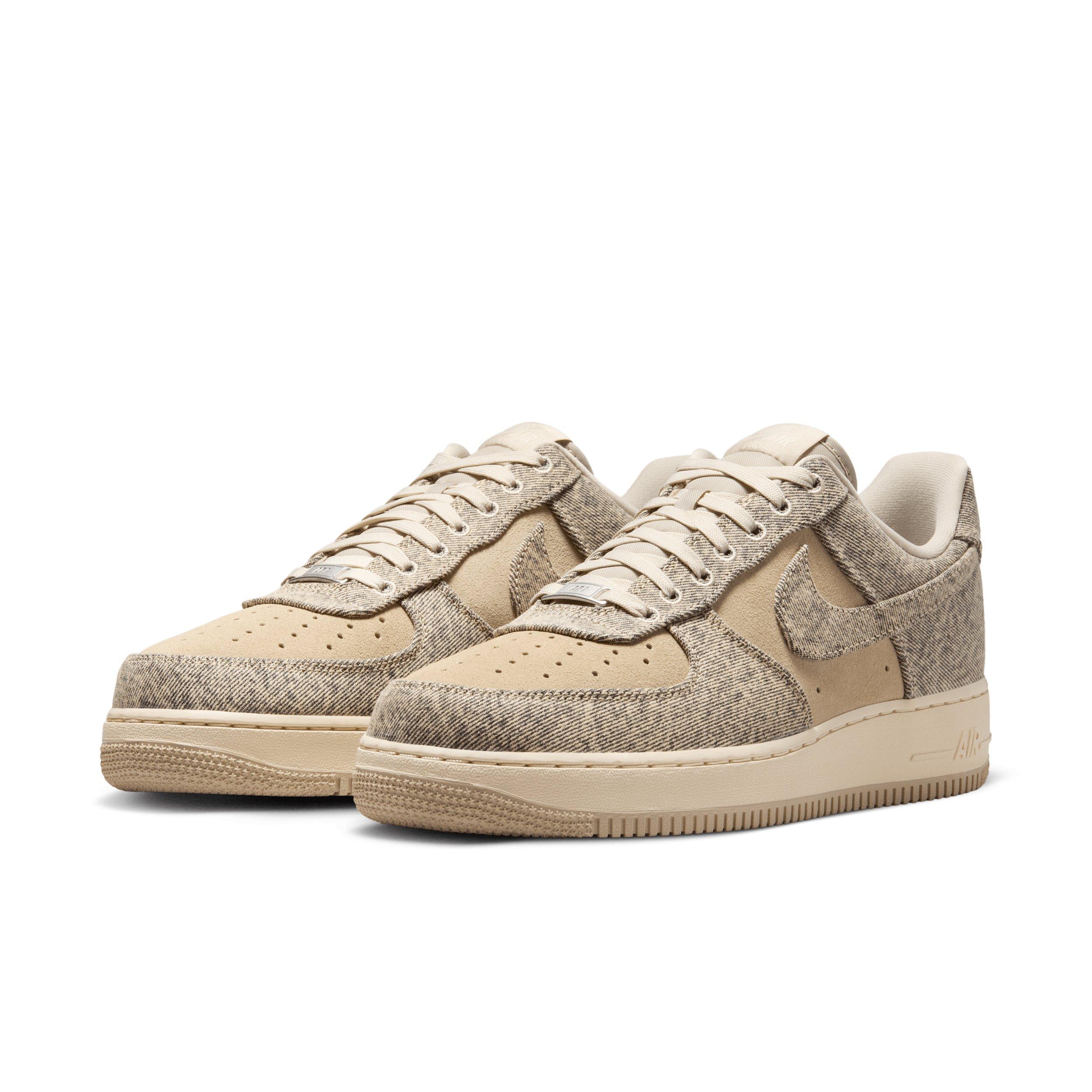 Nike Air Force 1 '07 LV8 "Desert Khaki/Light Khaki/Metallic Silver/Desert Khaki" Men's Shoe - KHAKI/LT KHAKI/SILVER/KHAKI Thumbnail View 3