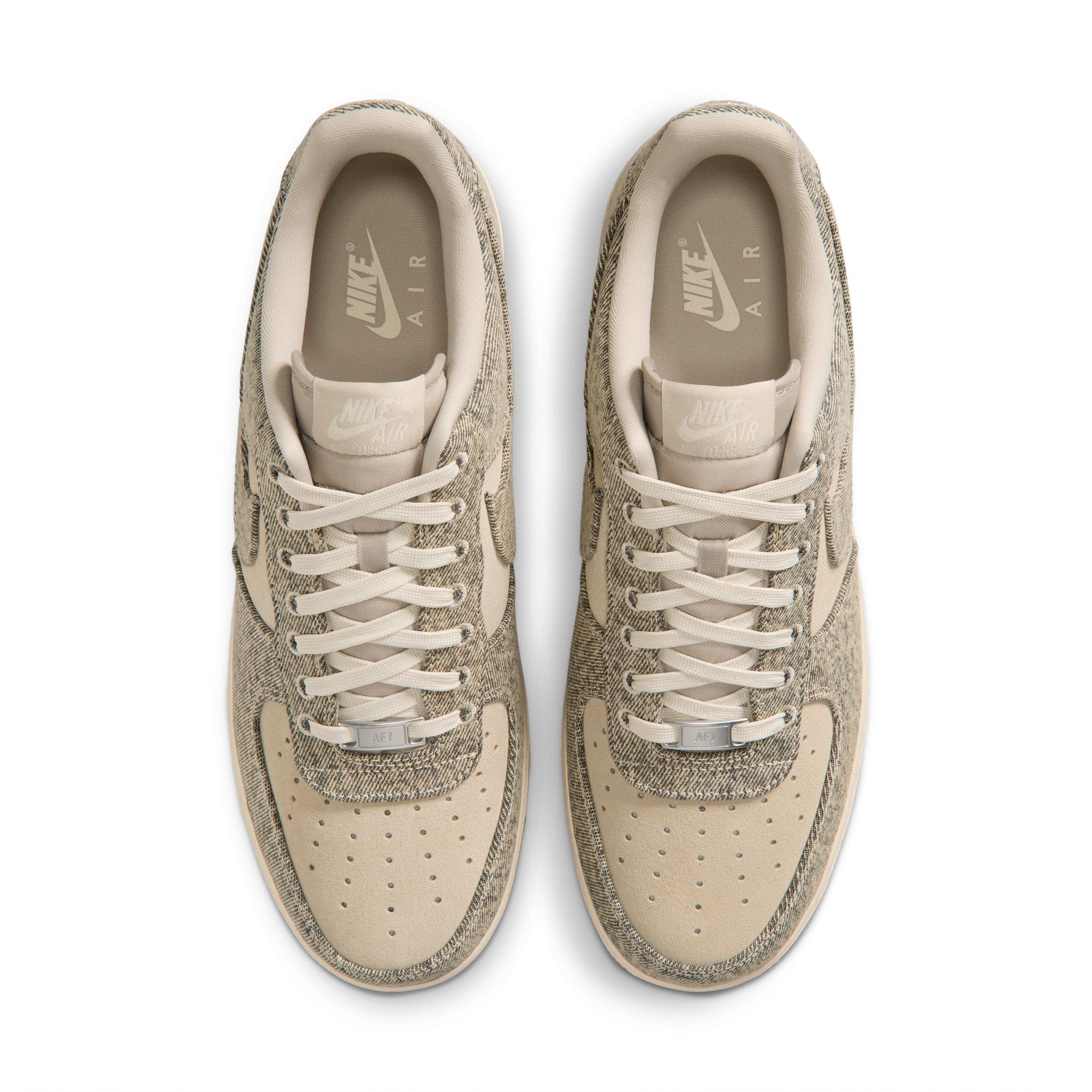 Nike Air Force 1 '07 LV8 "Desert Khaki/Light Khaki/Metallic Silver/Desert Khaki" Men's Shoe - KHAKI/LT KHAKI/SILVER/KHAKI Thumbnail View 4